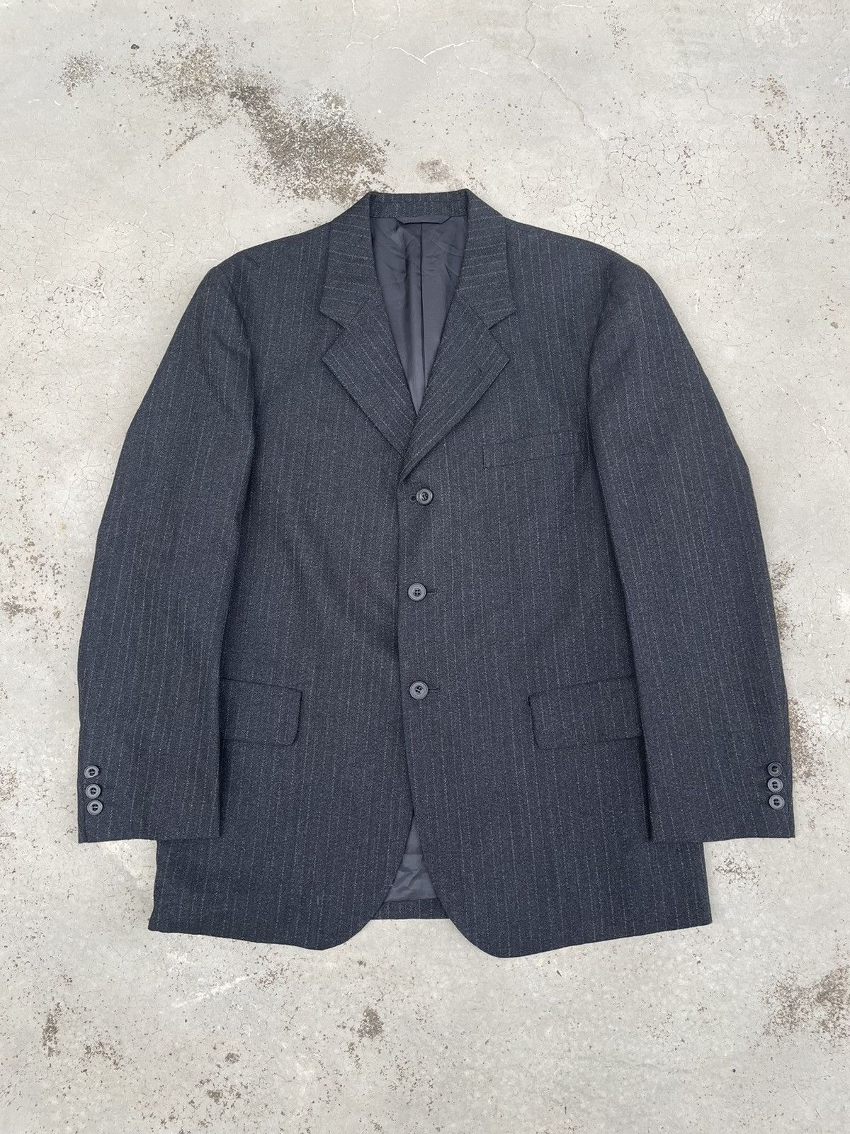 image of A.a.r Durban By Yohji Yamamoto Jacket Blazer in Black, Men's (Size Large)