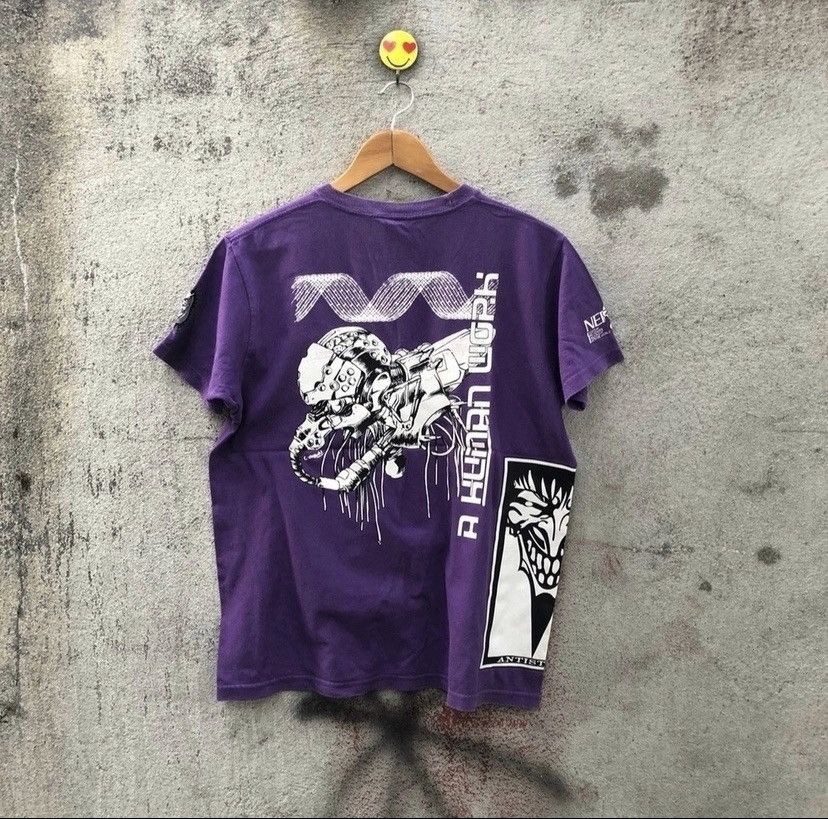 image of 20471120 x Anti Hex Antistyle Tshirt in Purple, Men's (Size Medium)