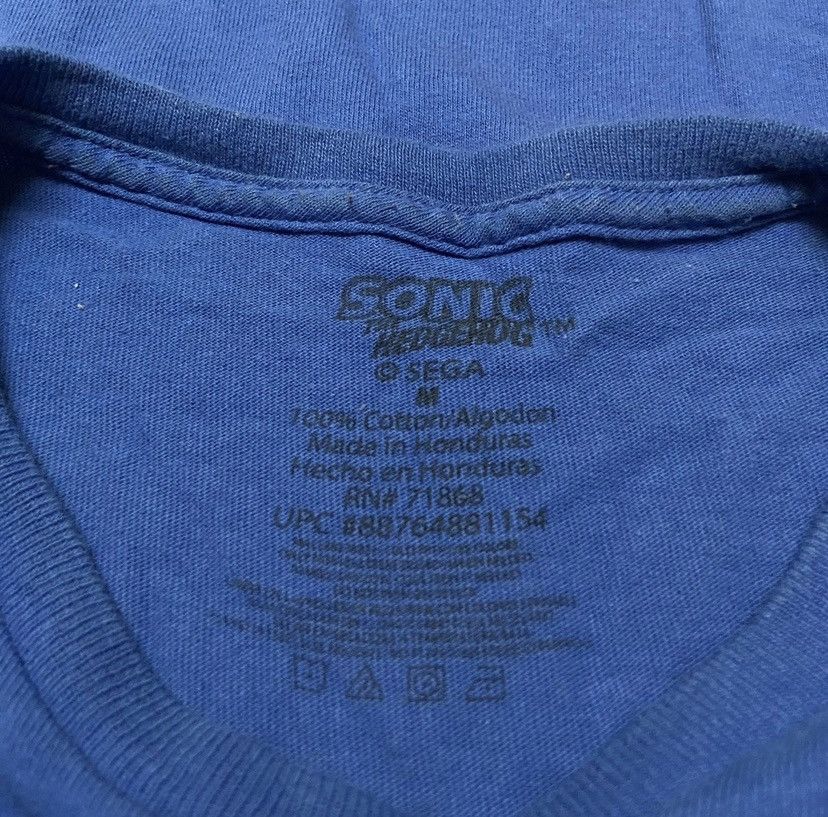 Cartoon Network Vintage Sonic The Hedgehog TShirt Size US M / EU 48-50 / 2 - 3 Thumbnail