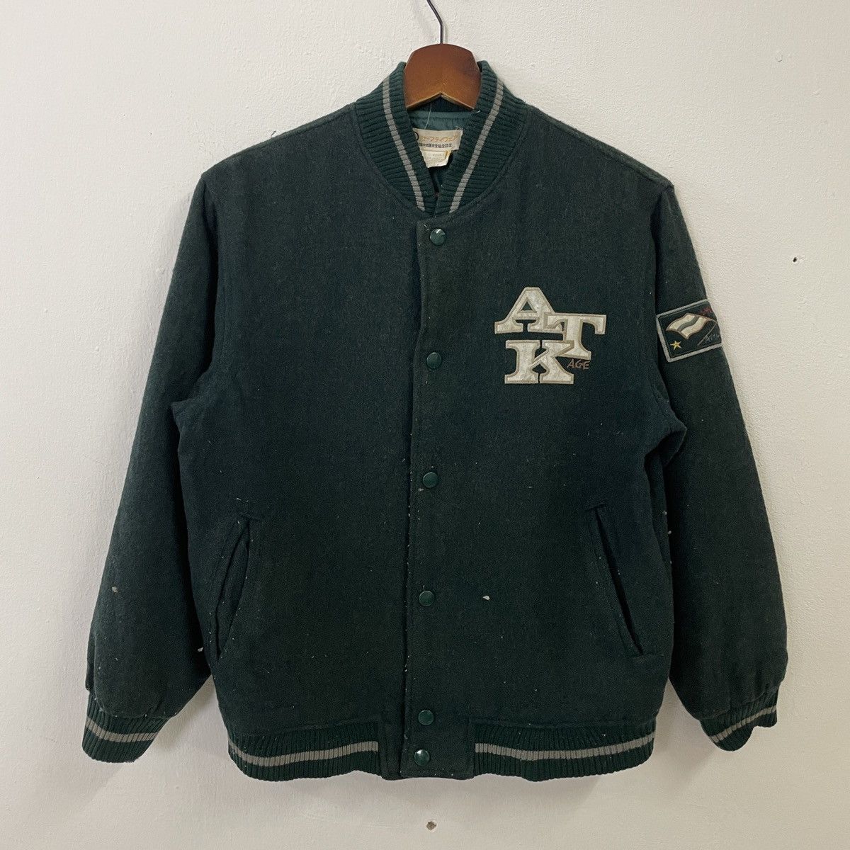 Other Vintage Unbranded Wool Varsity Jacket Size US S / EU 44-46 / 1 - 6 Thumbnail
