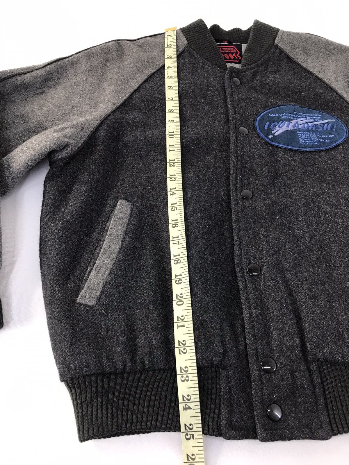 Japanese Brand × Vintage Vintage Varsity Jacket Wool &C Sport Double Pocket Style Size US M / EU 48-50 / 2 - 13 Thumbnail