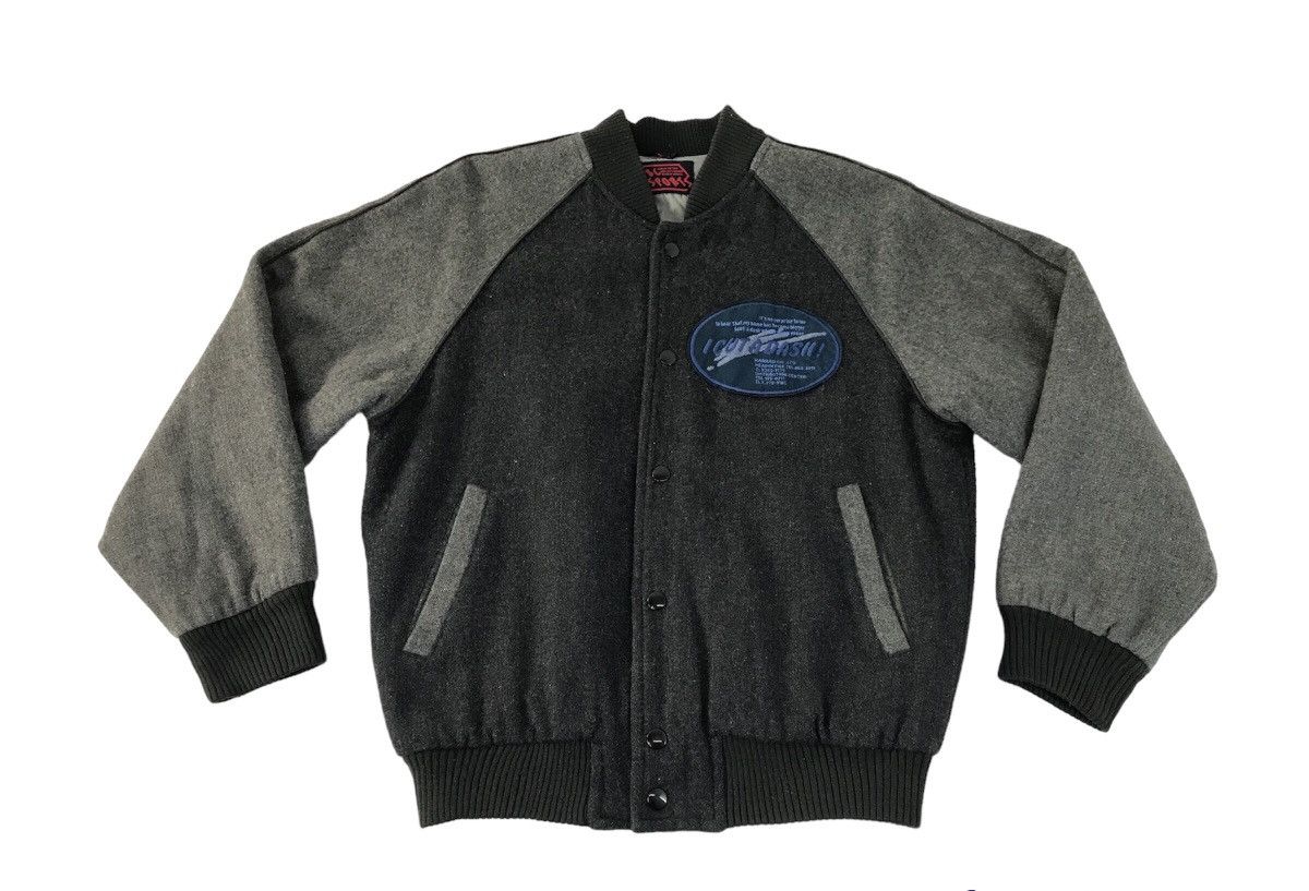 Japanese Brand × Vintage Vintage Varsity Jacket Wool &C Sport Double Pocket Style Size US M / EU 48-50 / 2 - 1 Thumbnail