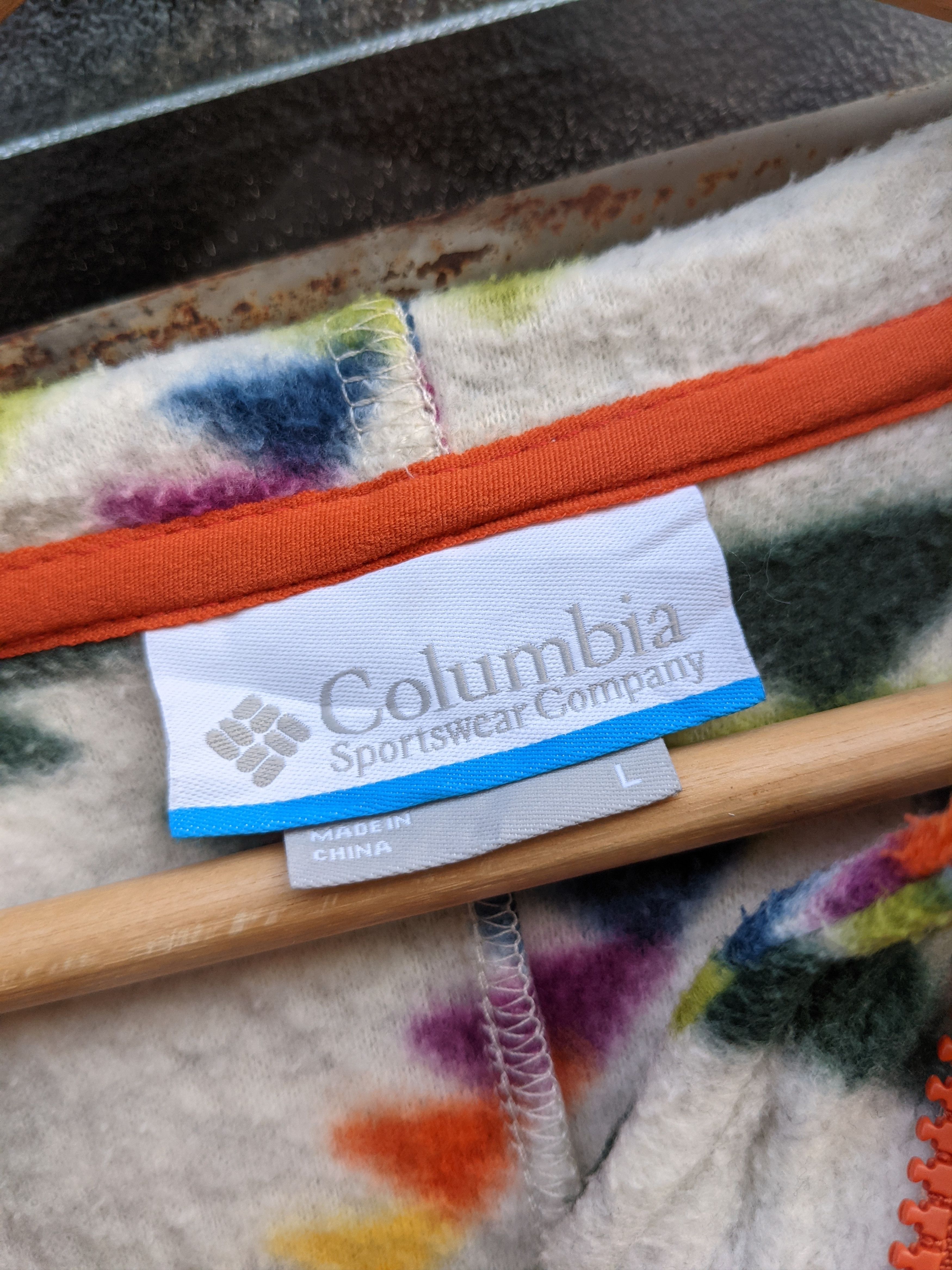 Columbia Columbia Native Aztec Poncho Fleece Size US L / EU 52-54 / 3 - 9 Thumbnail