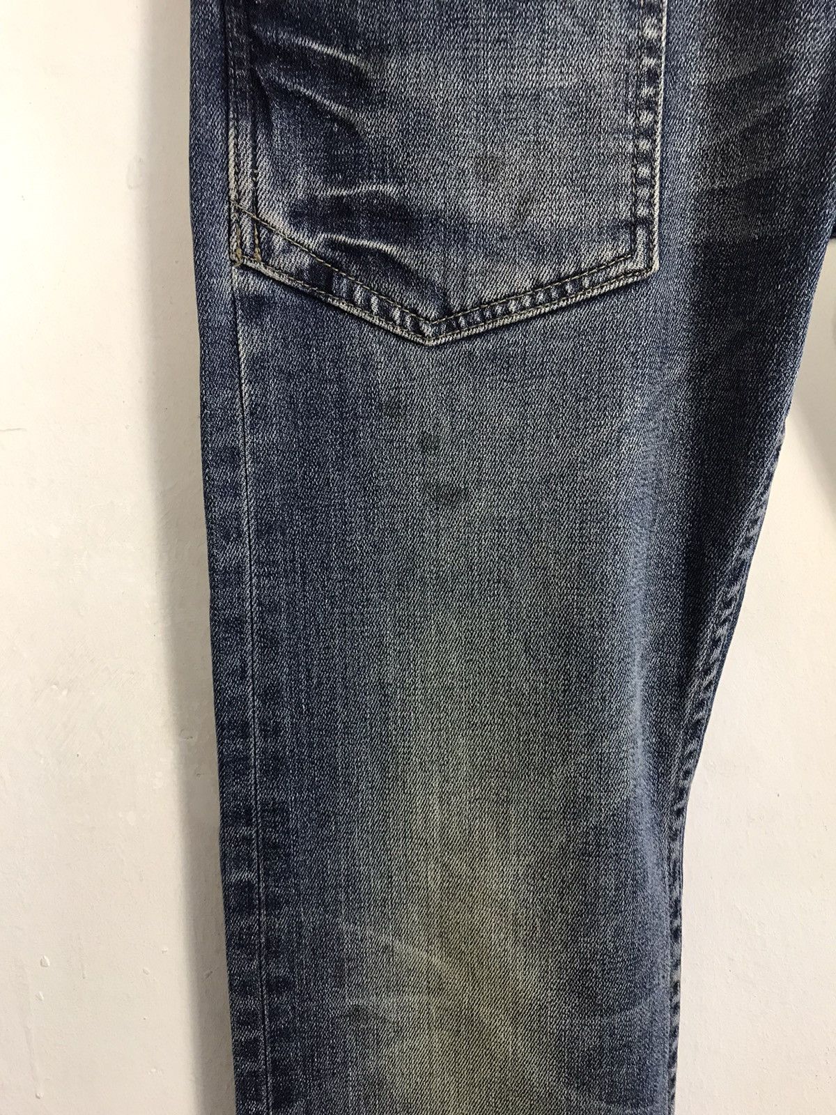 Japanese Brand × R.Newbold × Vintage Vintage R.Newbold Workwear Buckle Back Denim Style Size US 32 / EU 48 - 8 Thumbnail