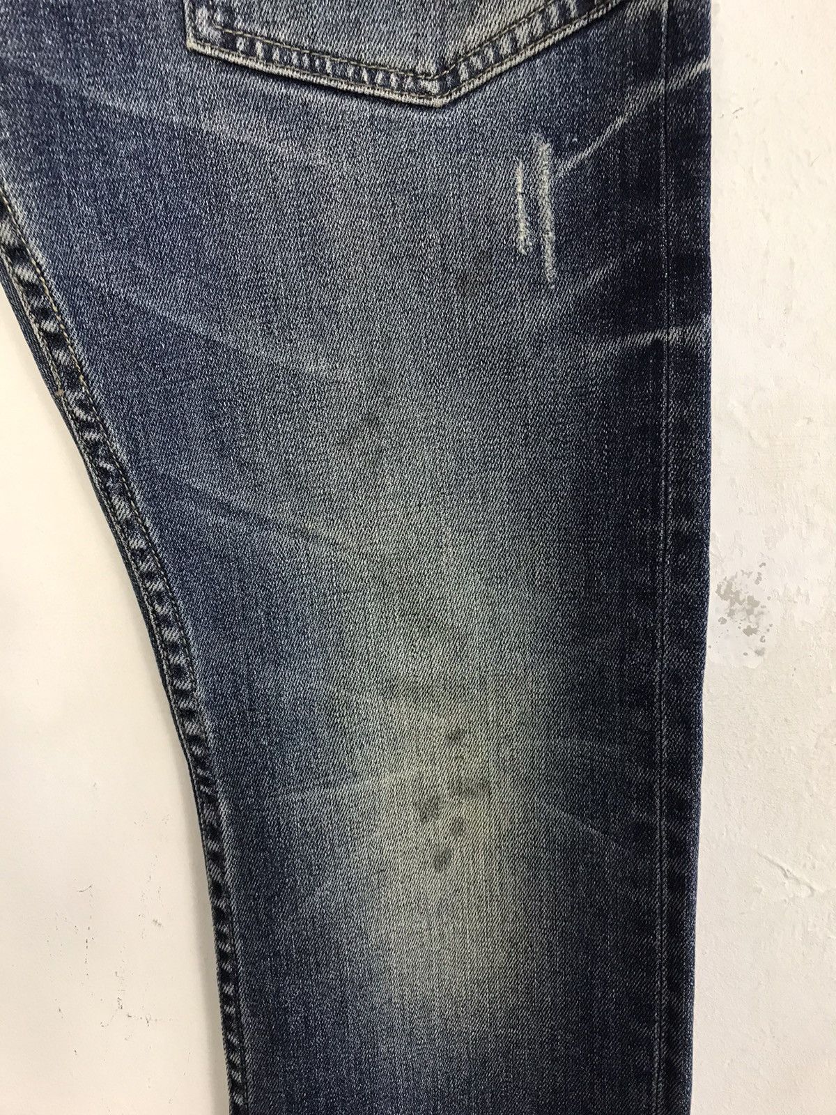 Japanese Brand × R.Newbold × Vintage Vintage R.Newbold Workwear Buckle Back Denim Style Size US 32 / EU 48 - 7 Thumbnail