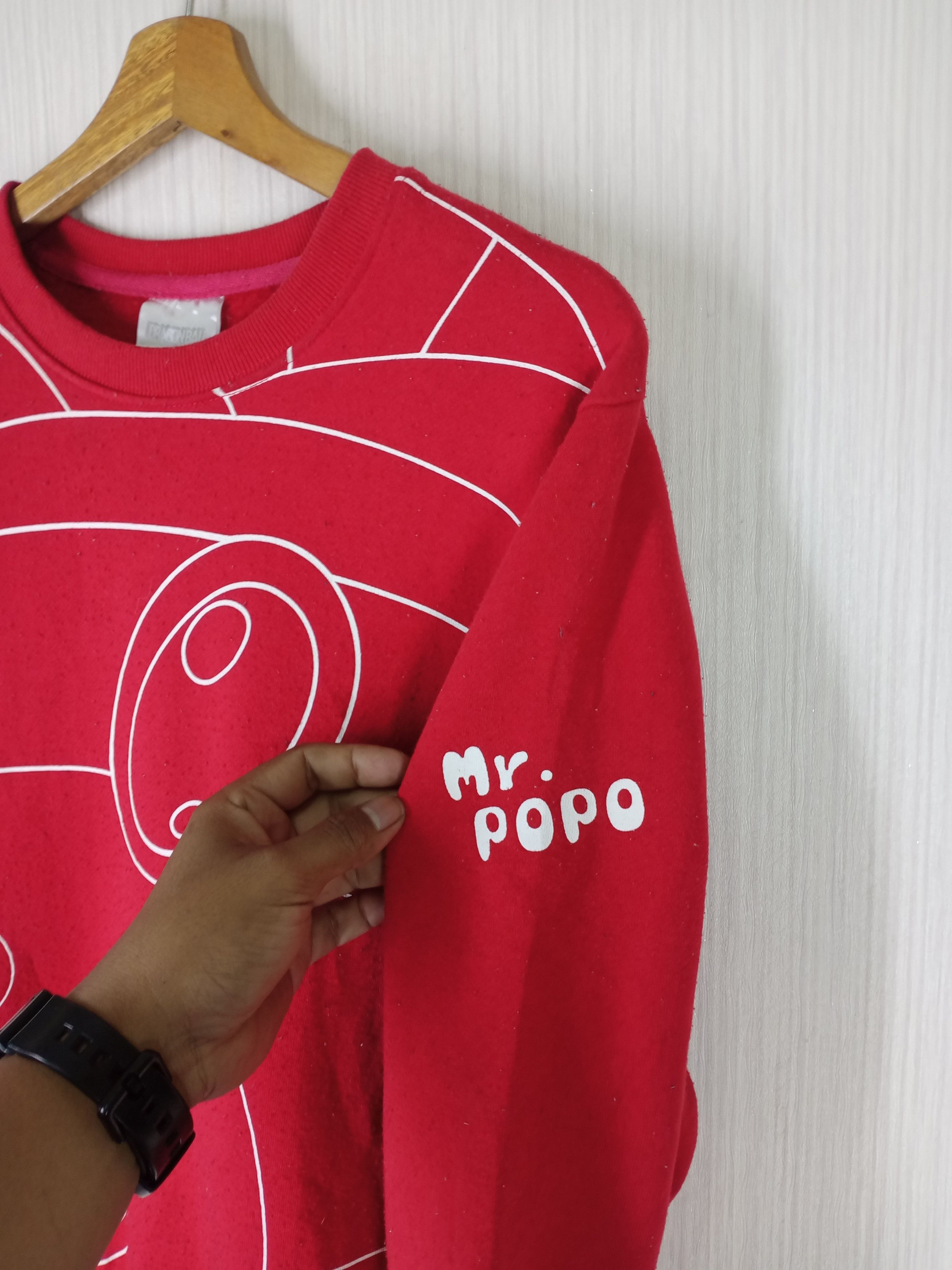 Anime Rare Vintage Dragon Ball Z Mr.Popo Big Print Sweatshirt Size US M / EU 48-50 / 2 - 3 Thumbnail
