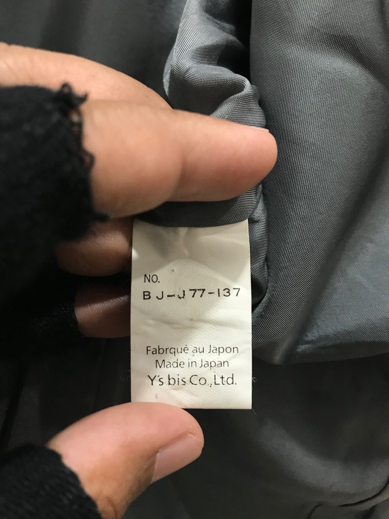 Yohji Yamamoto Y’S Bis By Yohji Yamamoto Wool Jacket Size US S / EU 44-46 / 1 - 7 Thumbnail