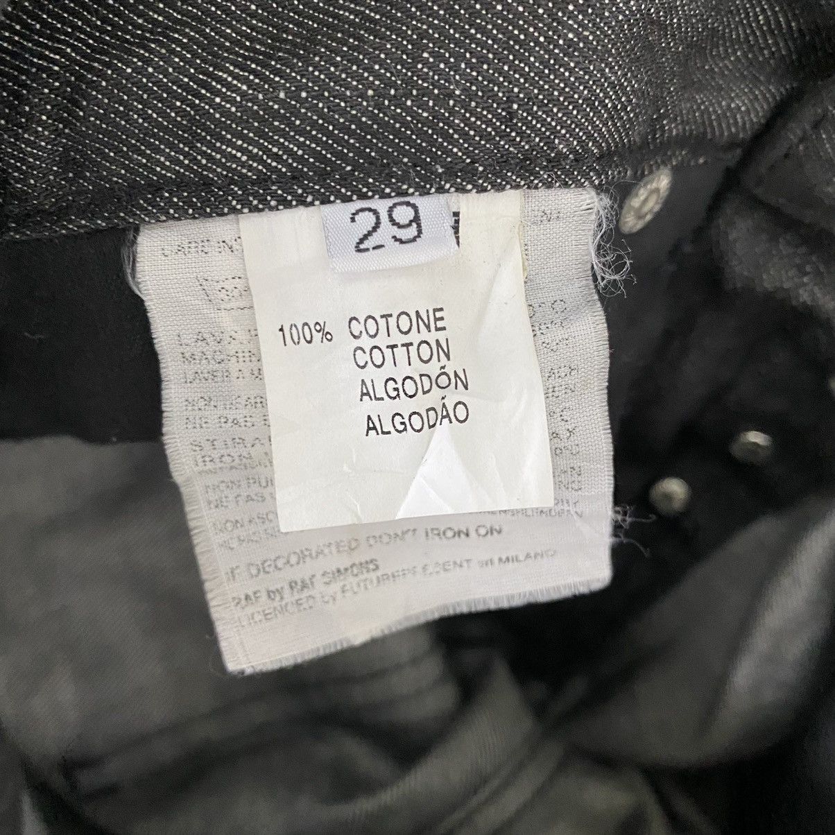 Raf by Raf Simons RAF BY RAF SIMON SIDETAPE DENIM PANTS Size US 29 - 12 Thumbnail