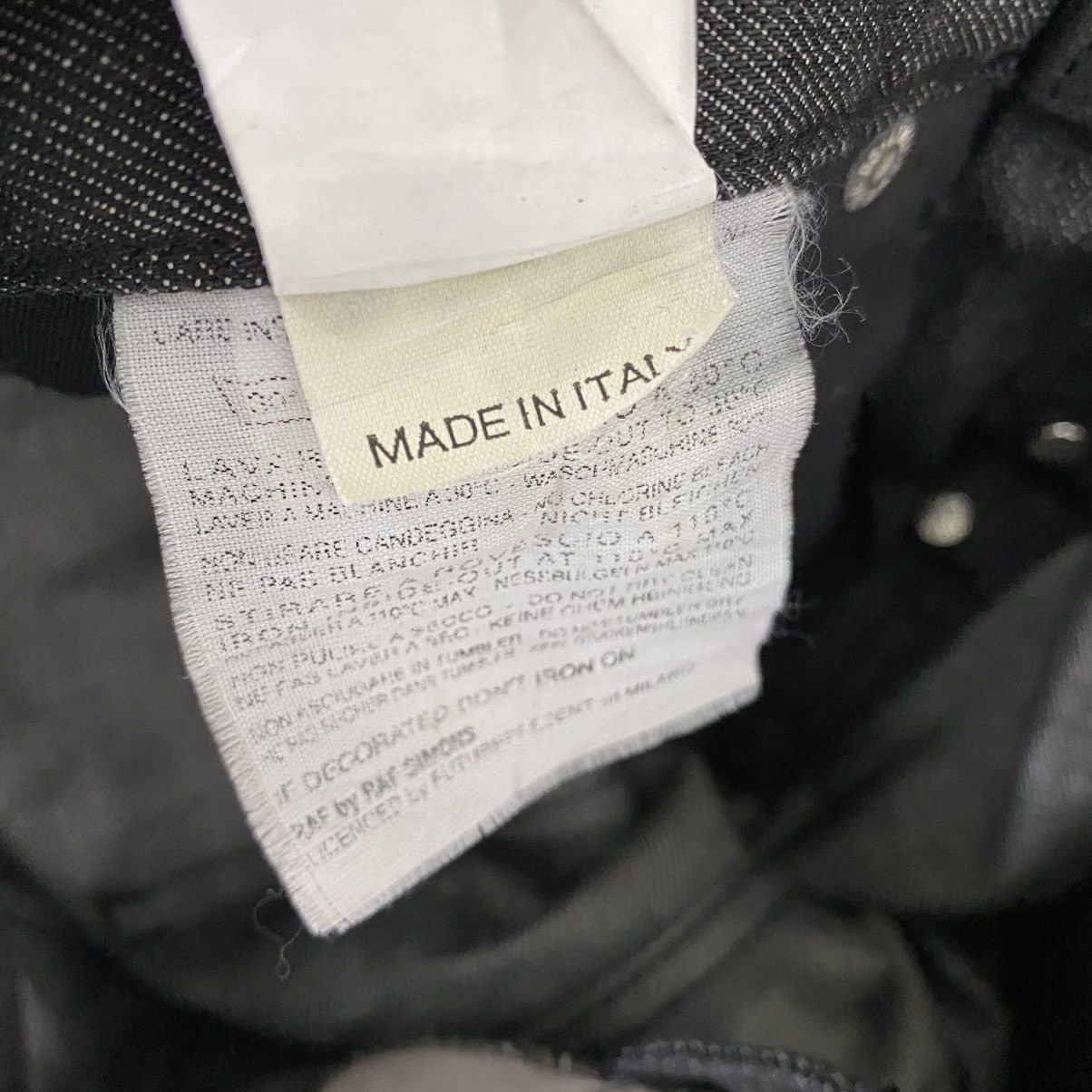 Raf by Raf Simons RAF BY RAF SIMON SIDETAPE DENIM PANTS Size US 29 - 13 Thumbnail