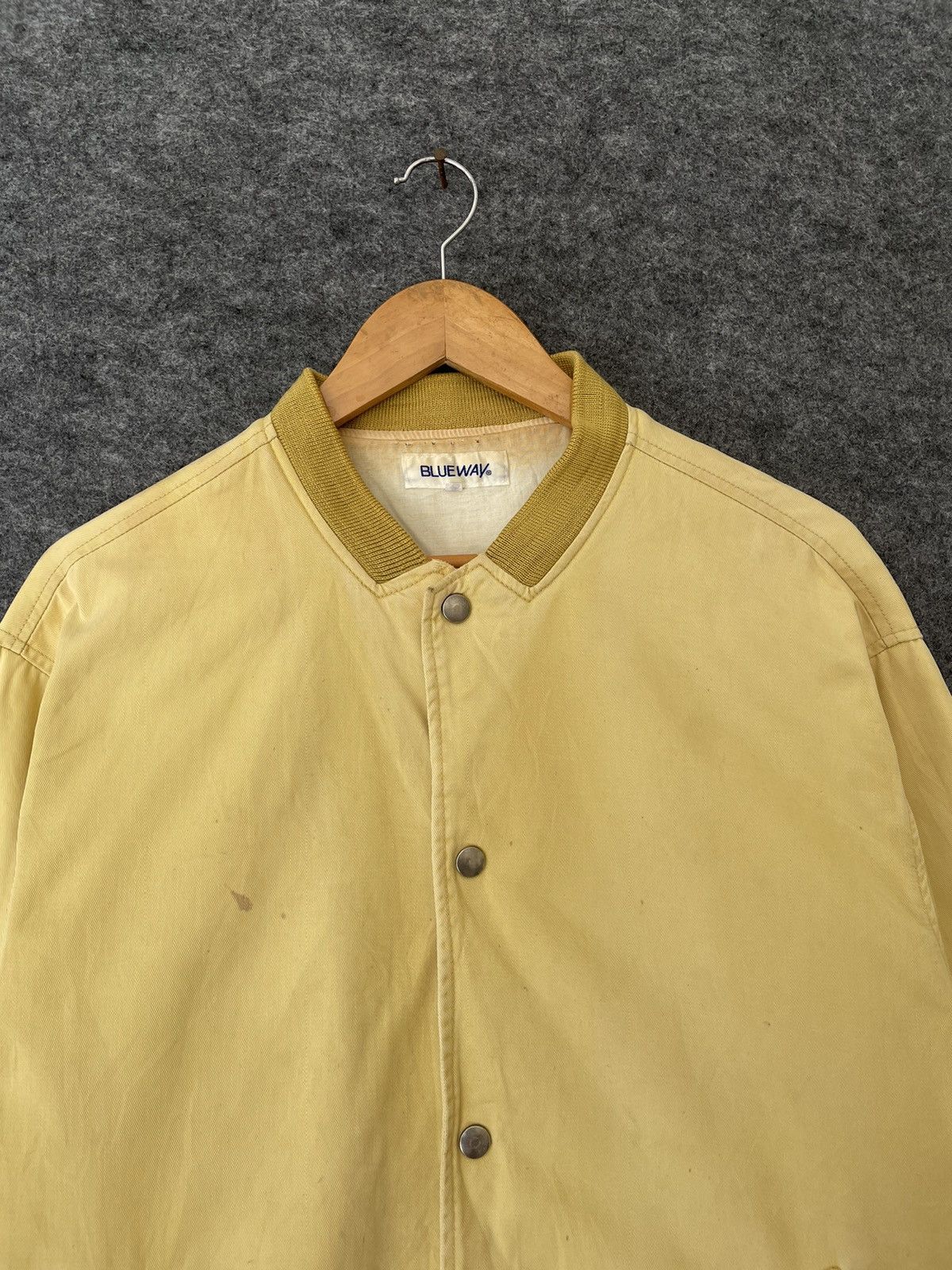 Japanese Brand × Vintage DISSTRESSED BLUE WAY JACKET Size US L / EU 52-54 / 3 - 4 Thumbnail