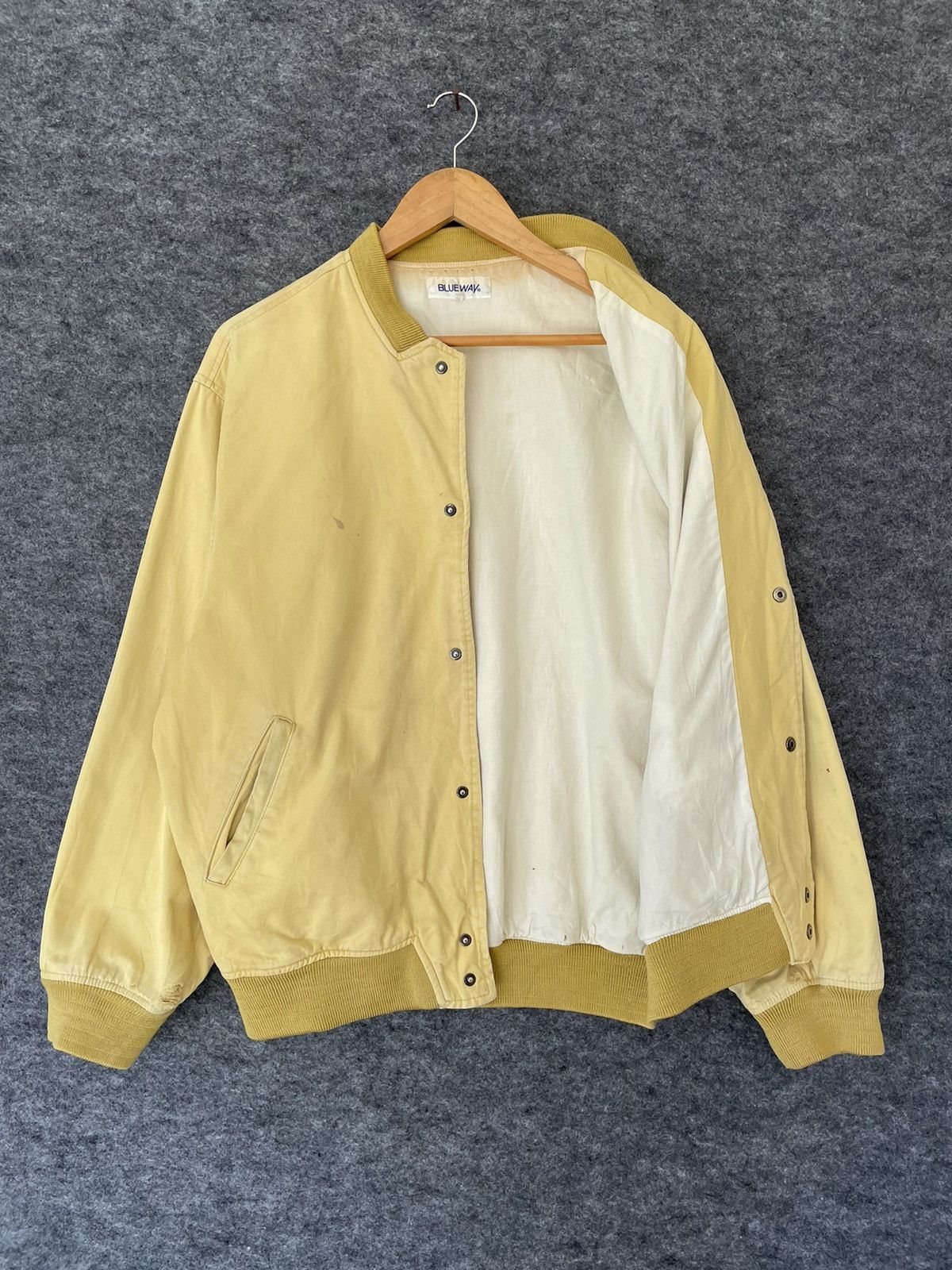 Japanese Brand × Vintage DISSTRESSED BLUE WAY JACKET Size US L / EU 52-54 / 3 - 5 Thumbnail