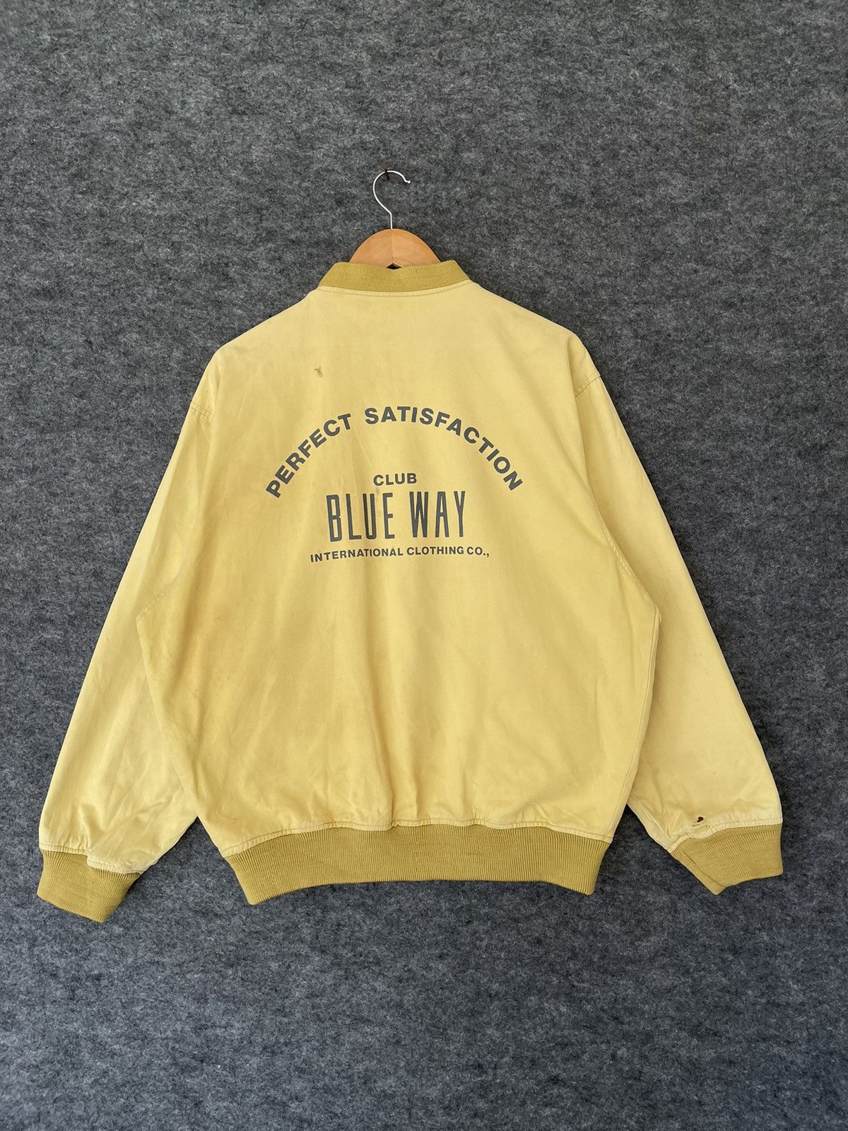 Japanese Brand × Vintage DISSTRESSED BLUE WAY JACKET Size US L / EU 52-54 / 3 - 1 Thumbnail