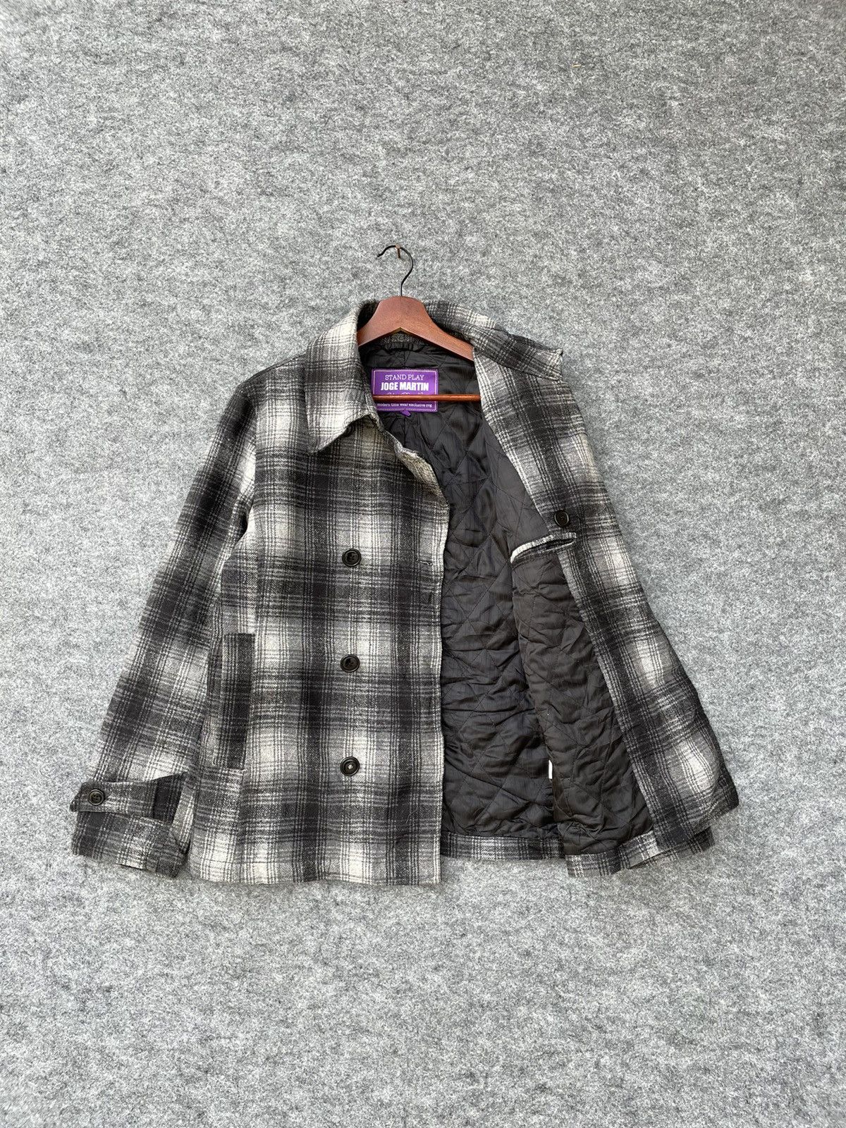 Japanese Brand JOGE MARTIN TARTAN JACKET Size US L / EU 52-54 / 3 - 5 Thumbnail