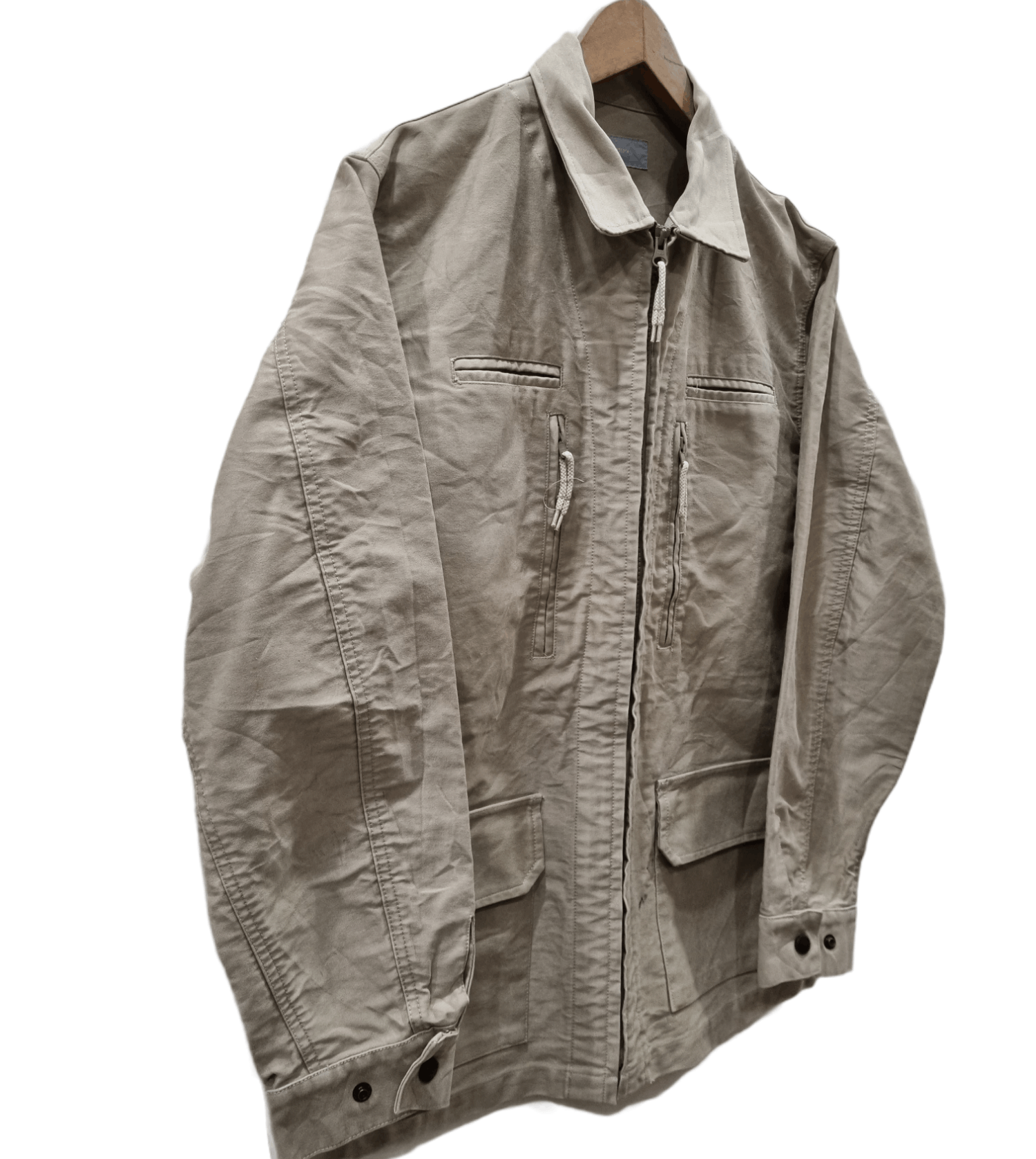 Devilock × Japanese Brand × Vintage Devilock Worker Zipper Jacket Freedom x Vintage Size US L / EU 52-54 / 3 - 3 Thumbnail