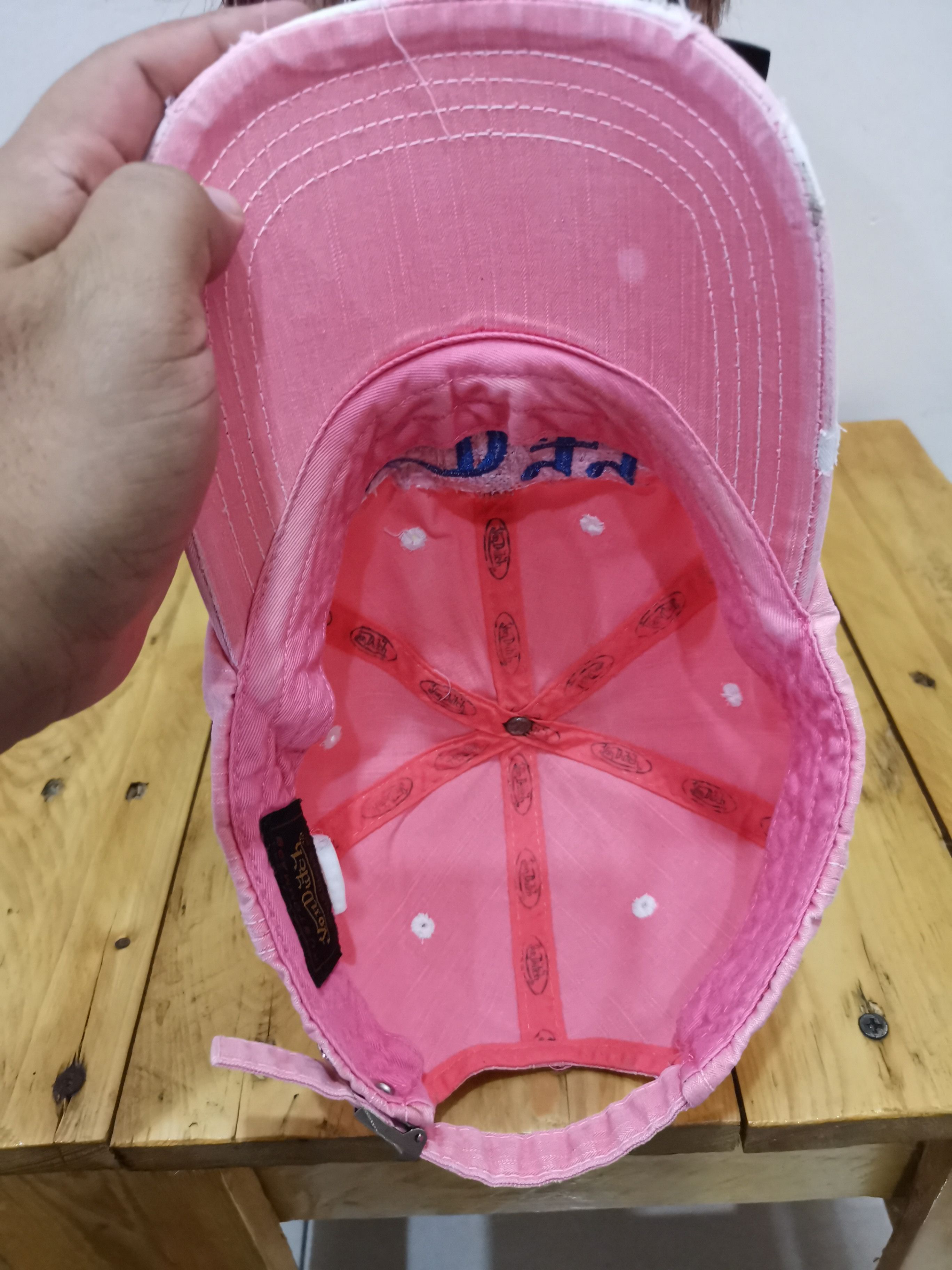 Von Dutch Von Dutch Distressed Hat Size ONE SIZE - 8 Thumbnail