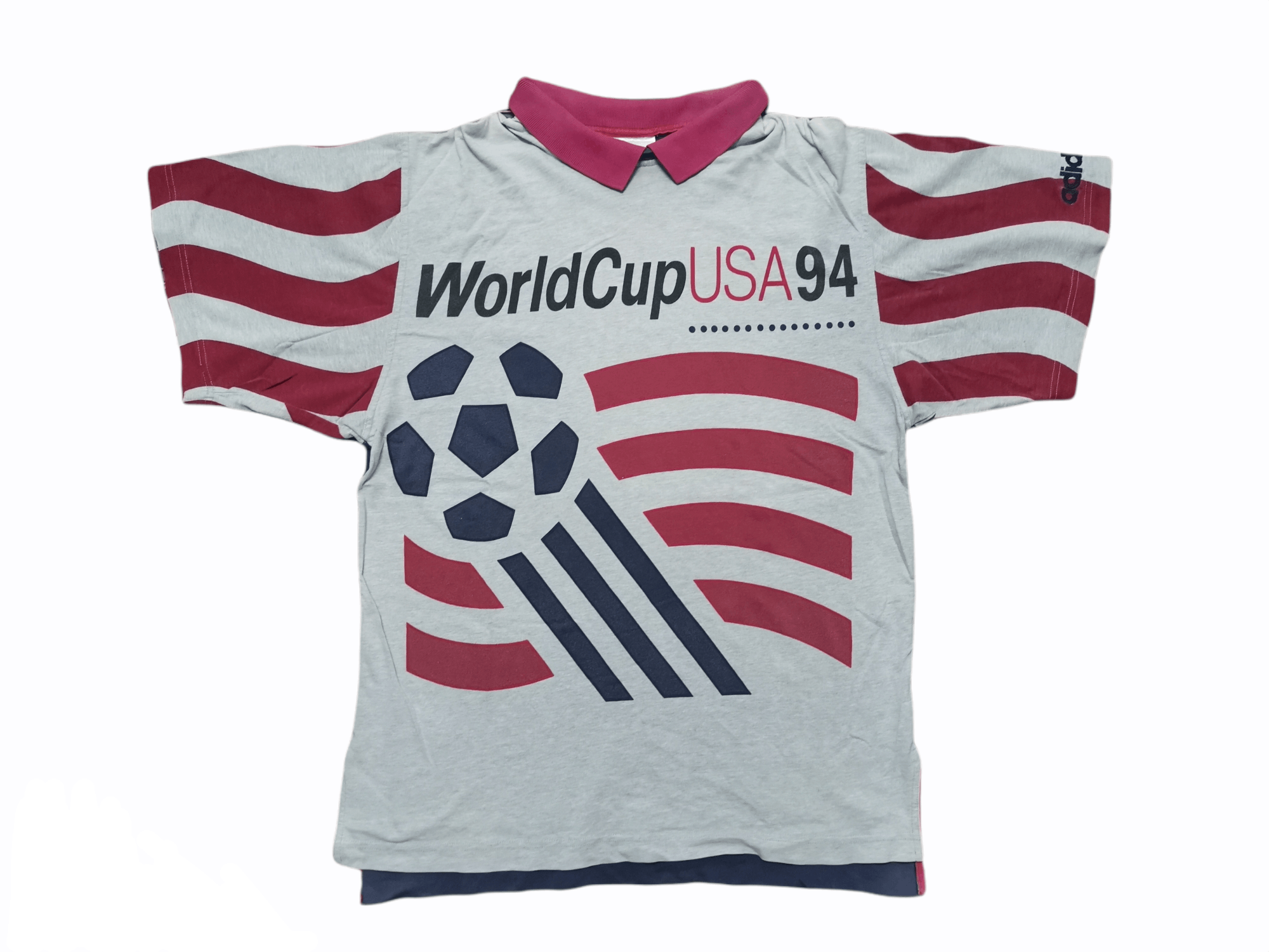 Adidas × Vintage Vintage Adidas World Cup Usa 94 Shirt Size US M / EU 48-50 / 2 - 1 Thumbnail