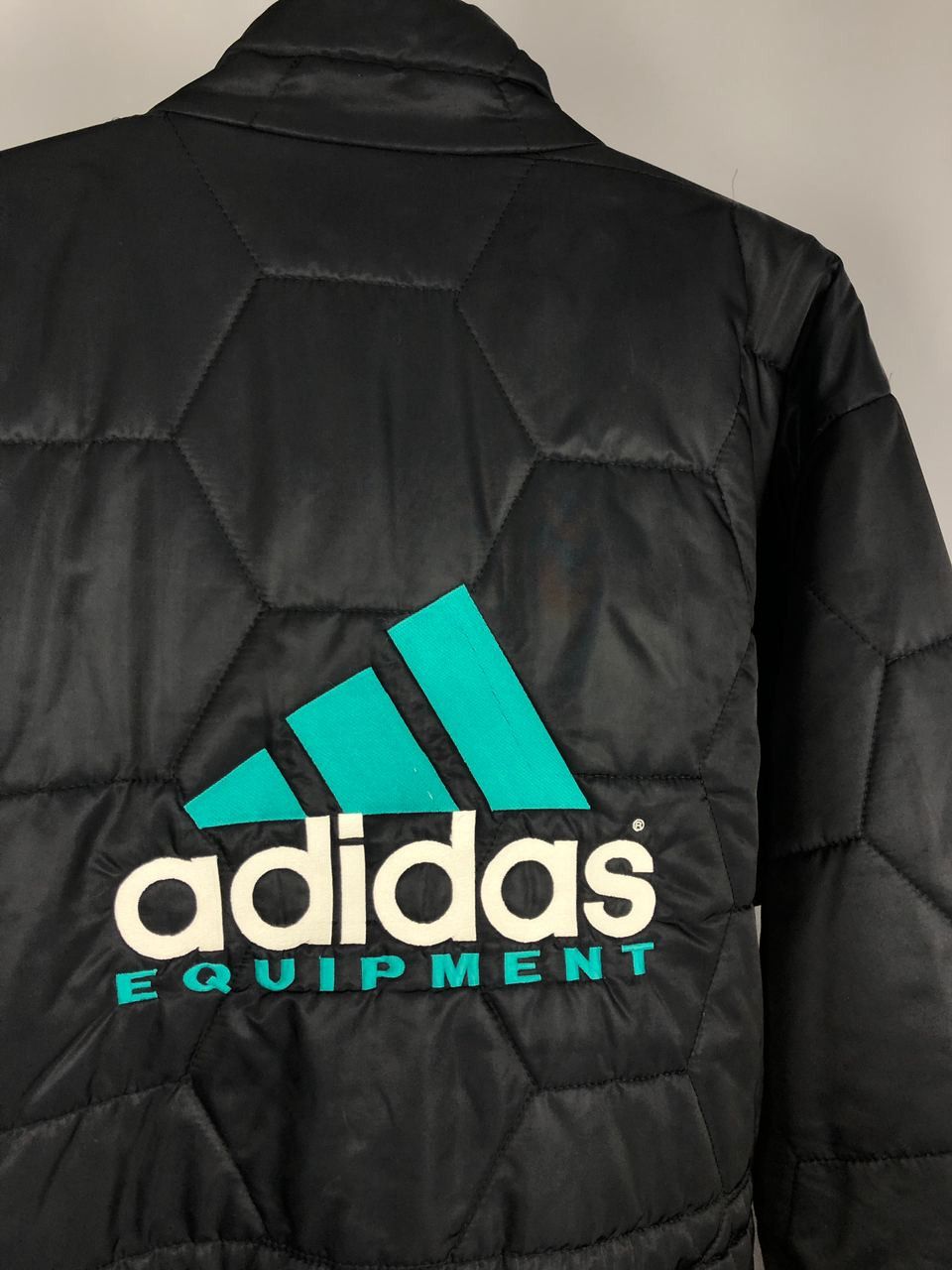 Adidas Men’s Adidas equipment jacket big logo size XL Size US XL / EU 56 / 4 - 6 Thumbnail
