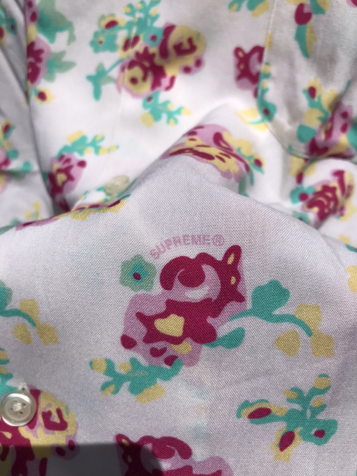 Supreme Supreme Floral Rayon S/S Shirt Size US XL / EU 56 / 4 - 4 Thumbnail