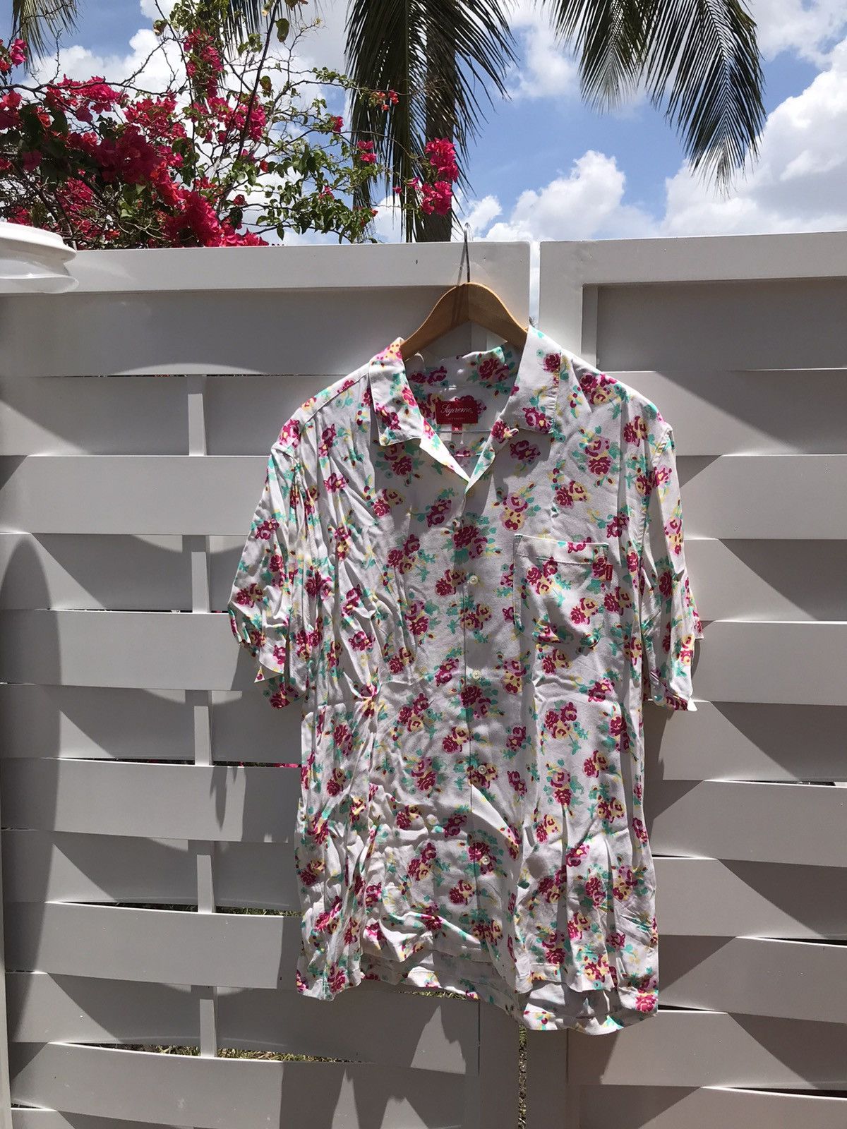 Supreme Supreme Floral Rayon S/S Shirt | Grailed