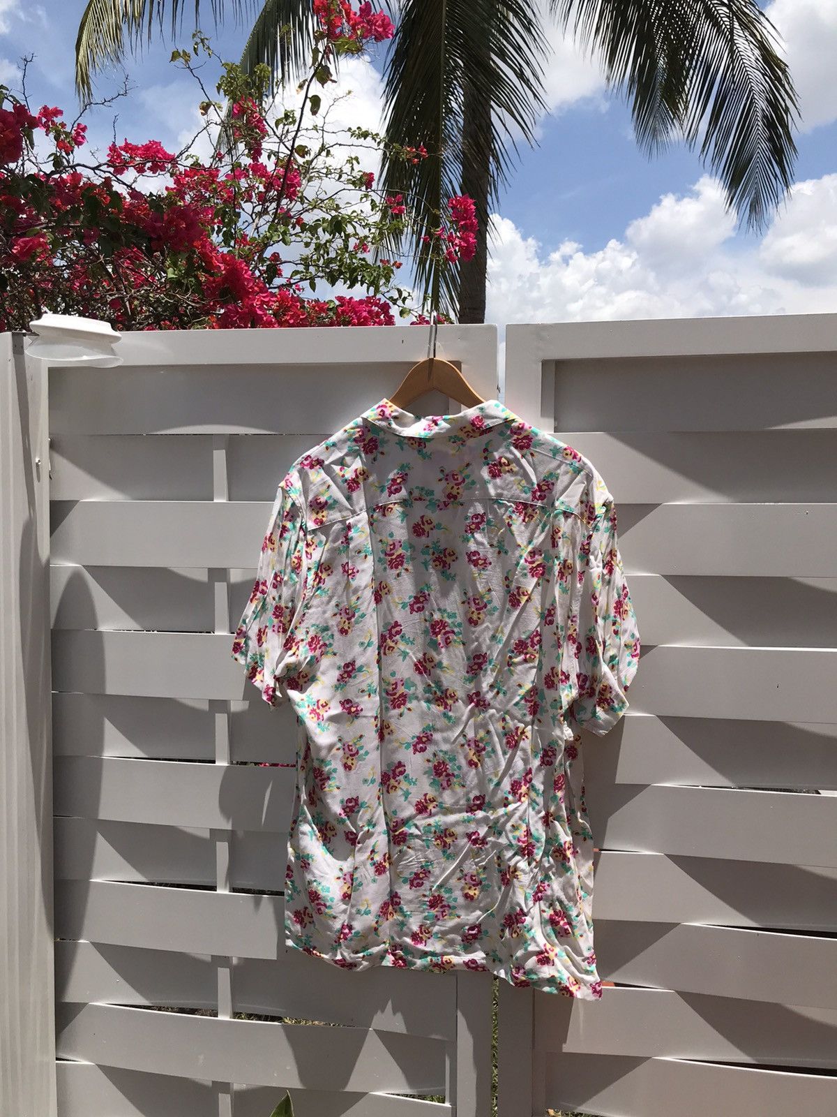 Supreme Supreme Floral Rayon S/S Shirt Size US XL / EU 56 / 4 - 7 Thumbnail