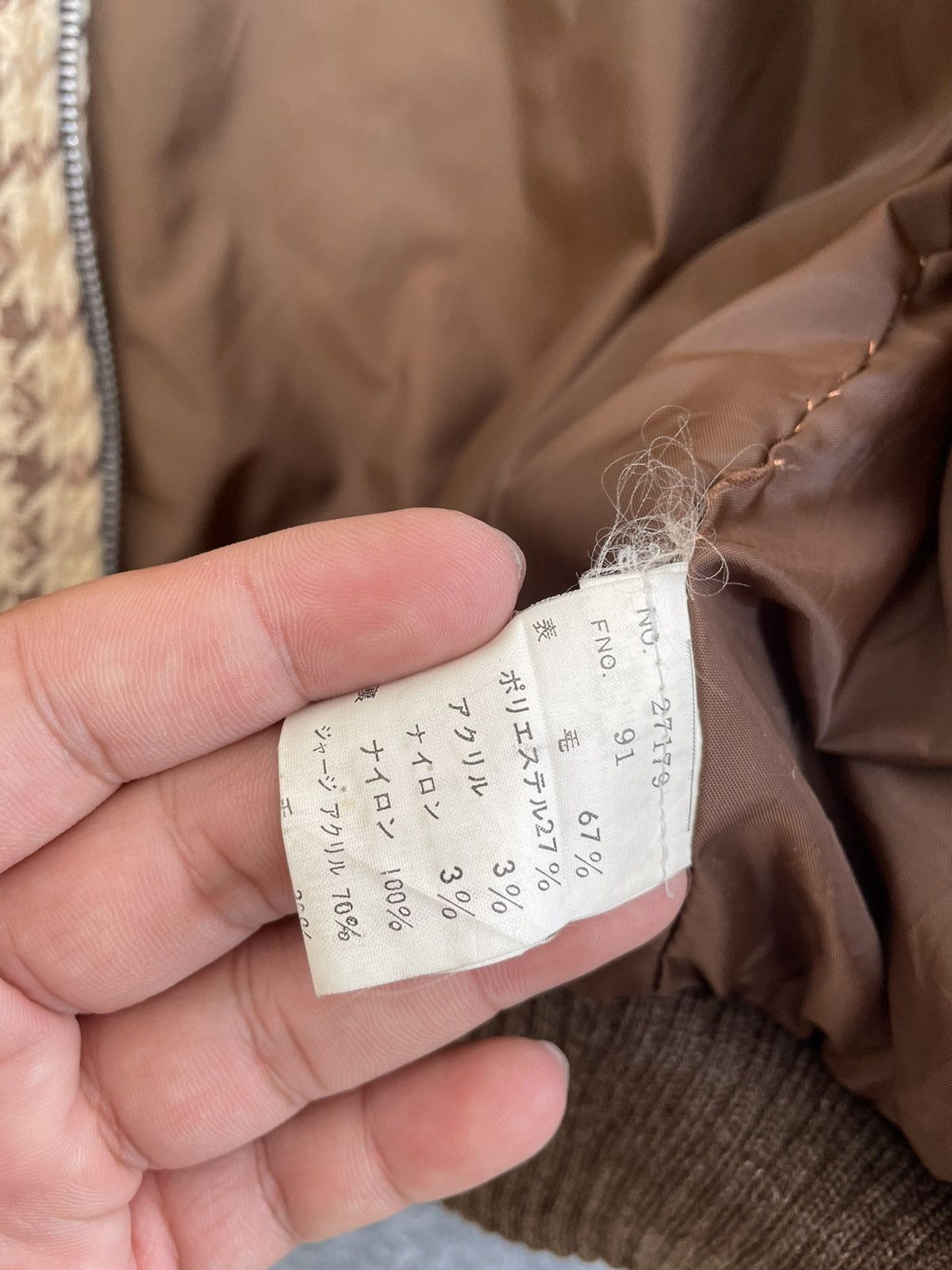 Japanese Brand × Vintage VINTAGE MENS JAC TARTAN JACKET Size US L / EU 52-54 / 3 - 7 Thumbnail