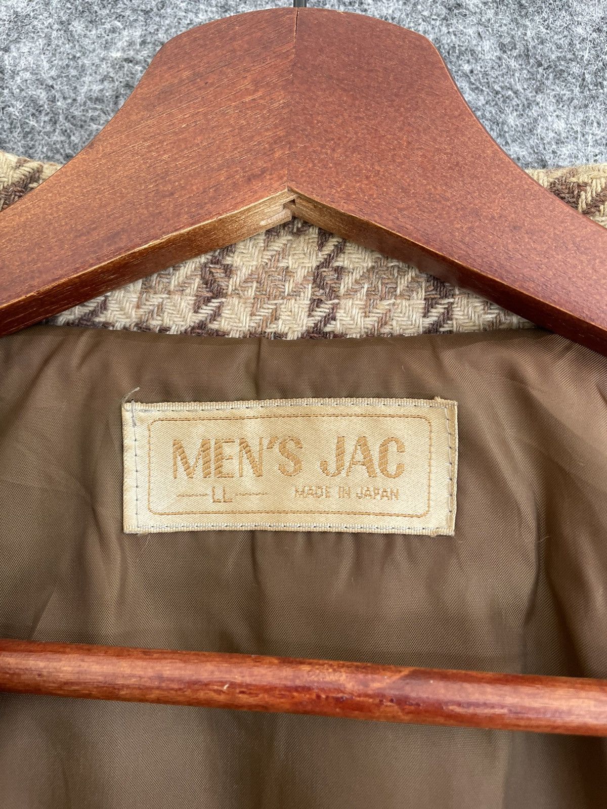 Japanese Brand × Vintage VINTAGE MENS JAC TARTAN JACKET Size US L / EU 52-54 / 3 - 6 Thumbnail
