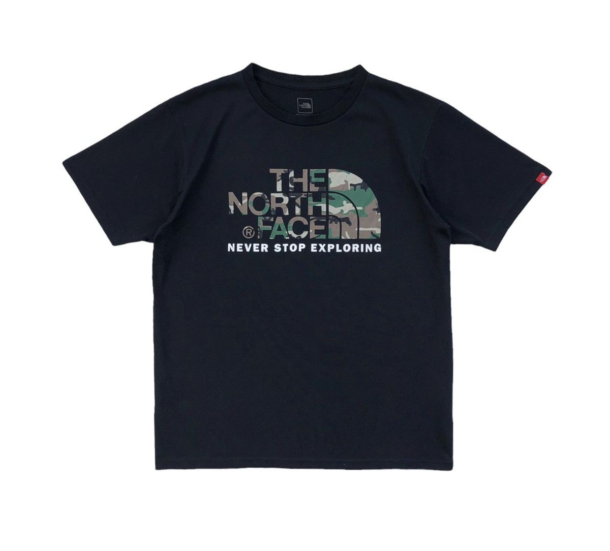 The North Face The North Face Camouflage Letter Logo Tee Size US M / EU 48-50 / 2 - 5 Thumbnail