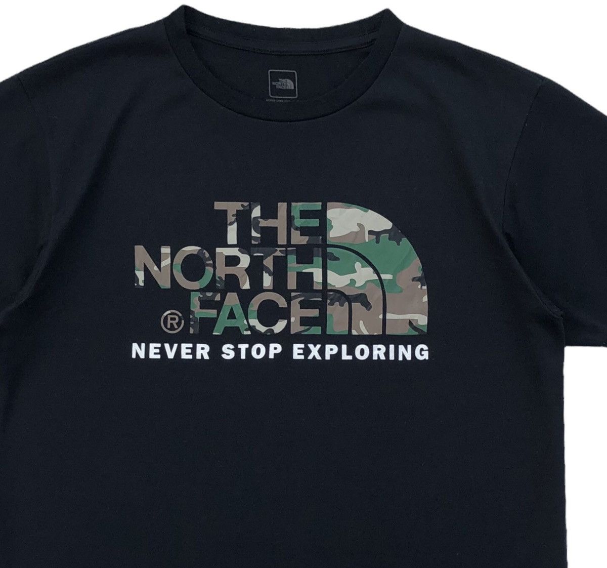 The North Face The North Face Camouflage Letter Logo Tee Size US M / EU 48-50 / 2 - 6 Thumbnail
