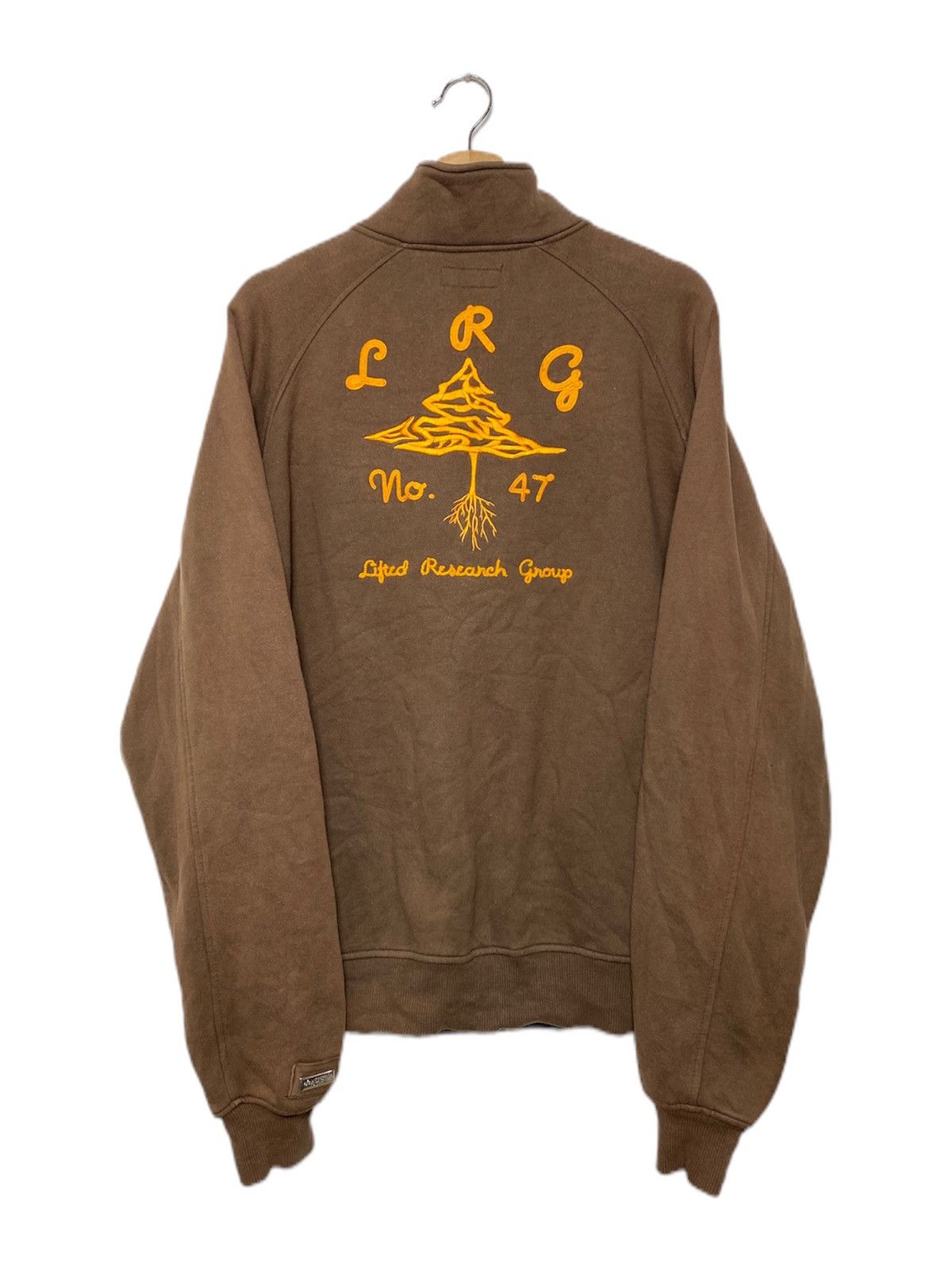 image of Vintage Lrg Skulls Sweater Travis Kanye Flacko West Scott in Brown, Men's (Size 2XL)