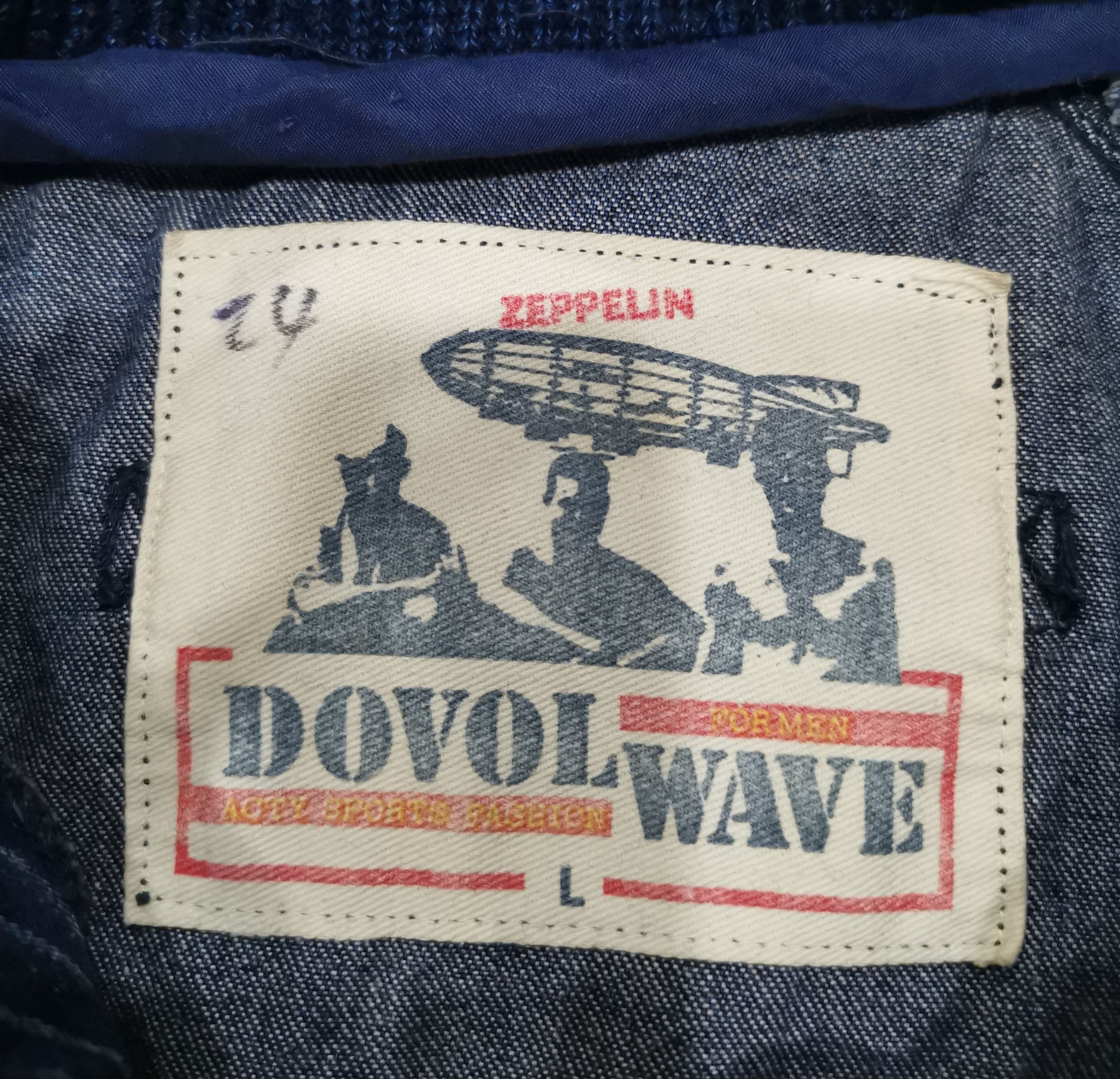 Vintage 🔥Best Offer🔥Vintage Zeppelin Dovol Wave Jacket Size US L / EU 52-54 / 3 - 7 Thumbnail