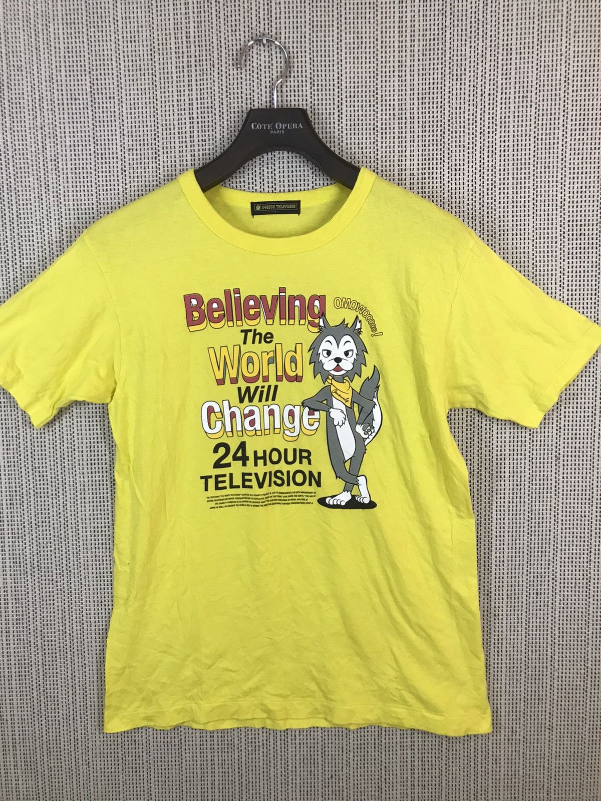 Japanese Brand × Takashi Murakami × Vintage ‼️VINTAGE 24HOUR TELEVISION TSHIRT‼️ Size US L / EU 52-54 / 3 - 1 Thumbnail