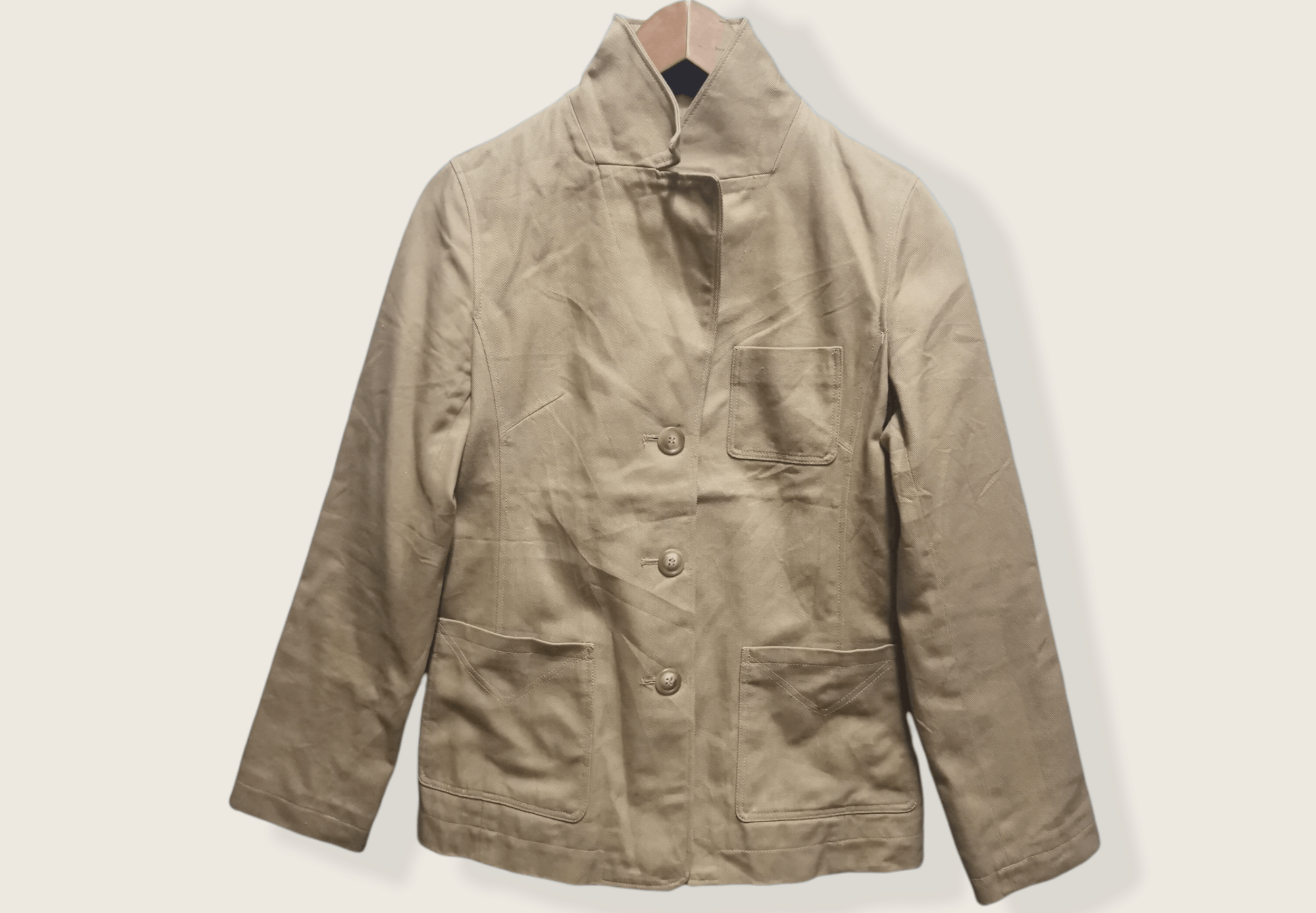 image of Michel Klein Paris Jacket in Brown Gold, Men's (Size 2XS)