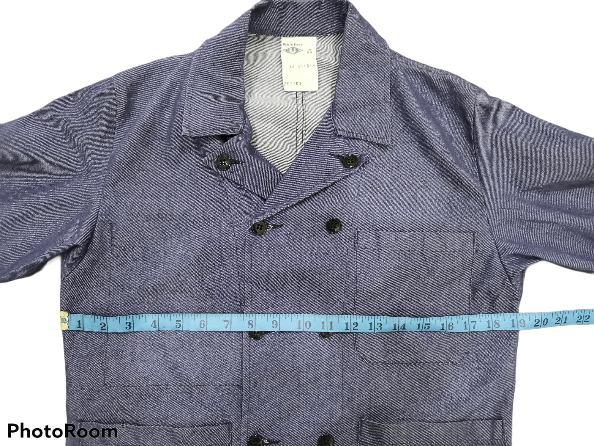 Danton × Vintage Danton Blazer Jacket x Denim x Vintage Size US S / EU 44-46 / 1 - 3 Thumbnail