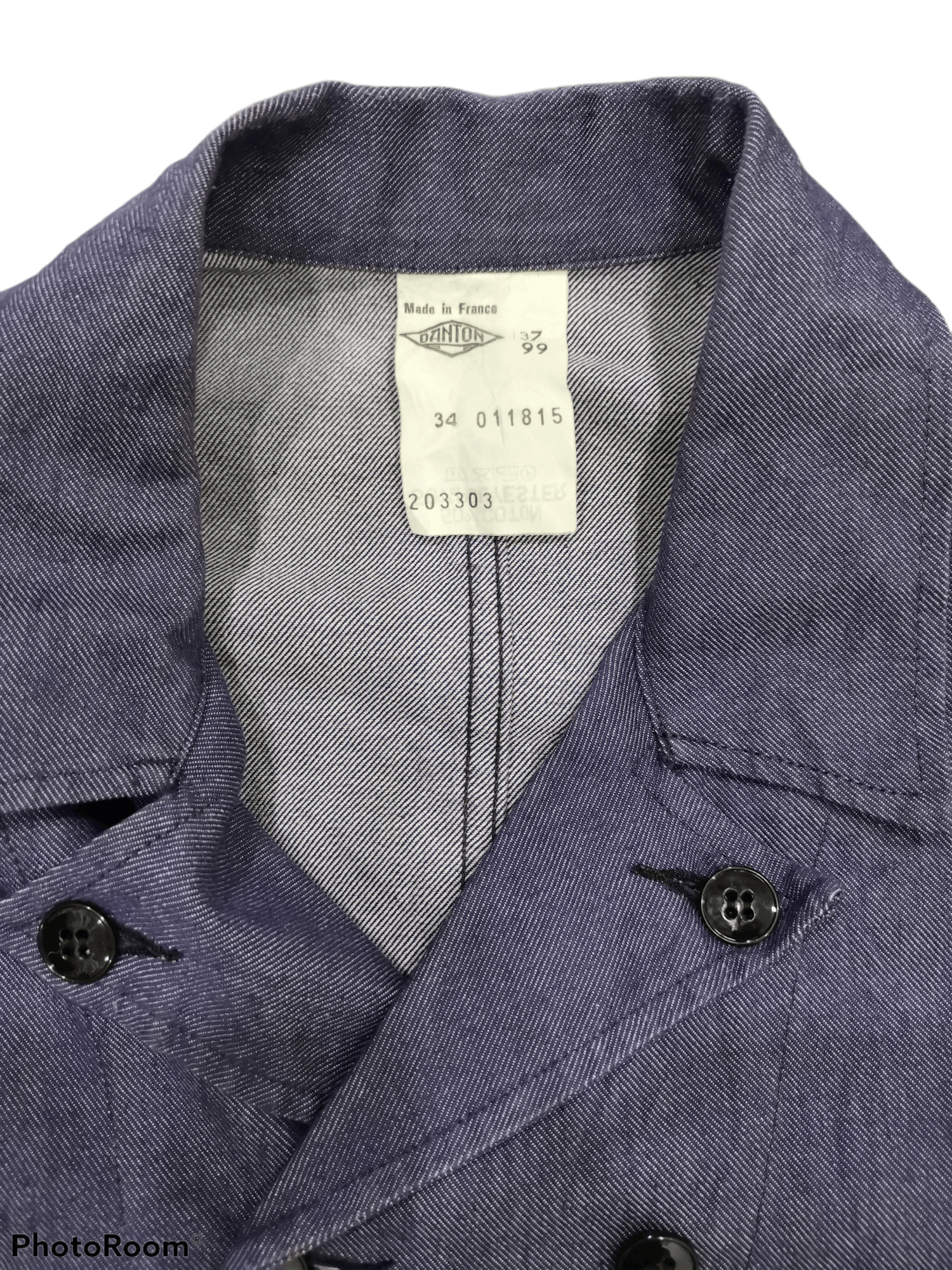 Danton × Vintage Danton Blazer Jacket x Denim x Vintage Size US S / EU 44-46 / 1 - 6 Thumbnail