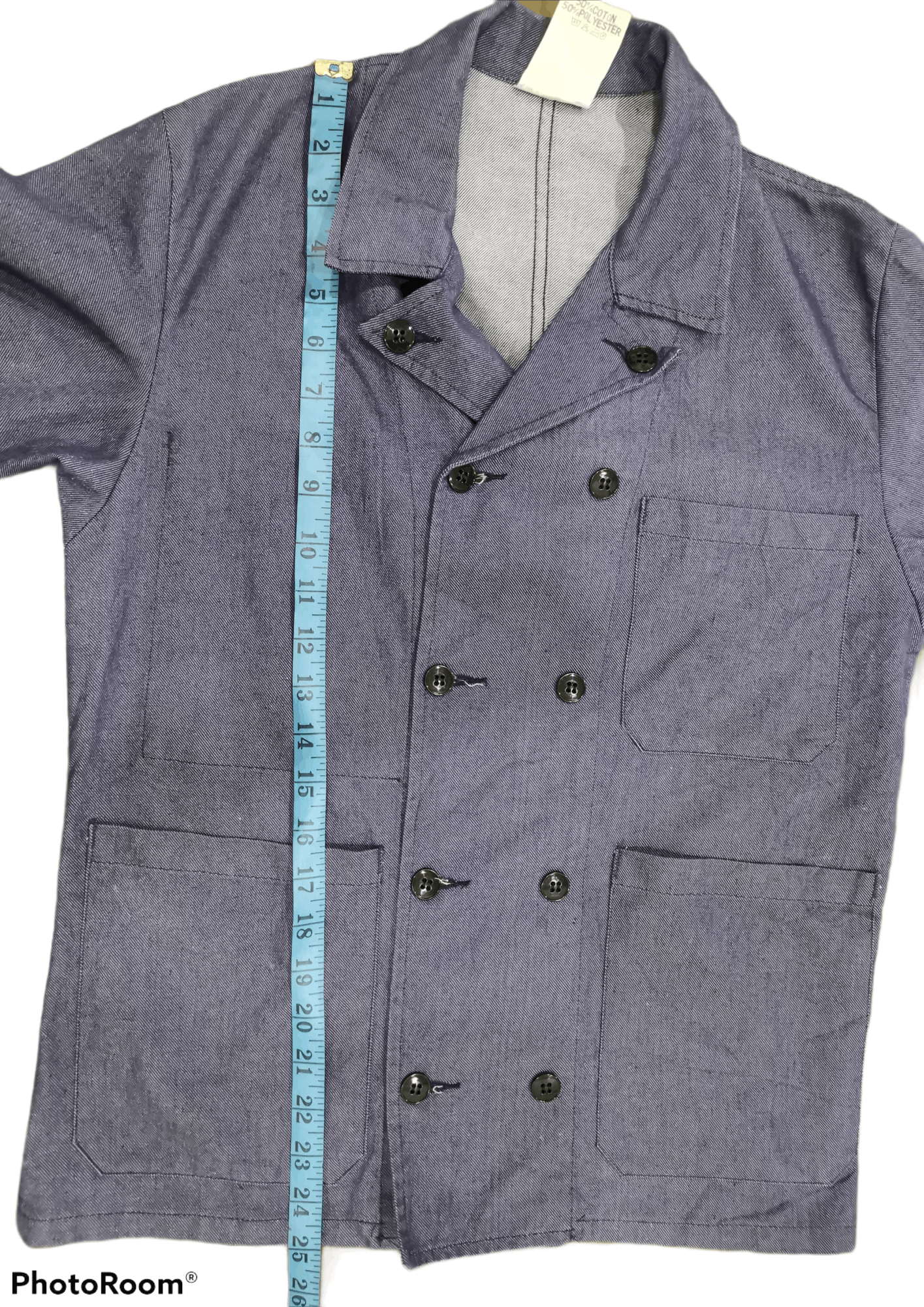 Danton × Vintage Danton Blazer Jacket x Denim x Vintage Size US S / EU 44-46 / 1 - 4 Thumbnail
