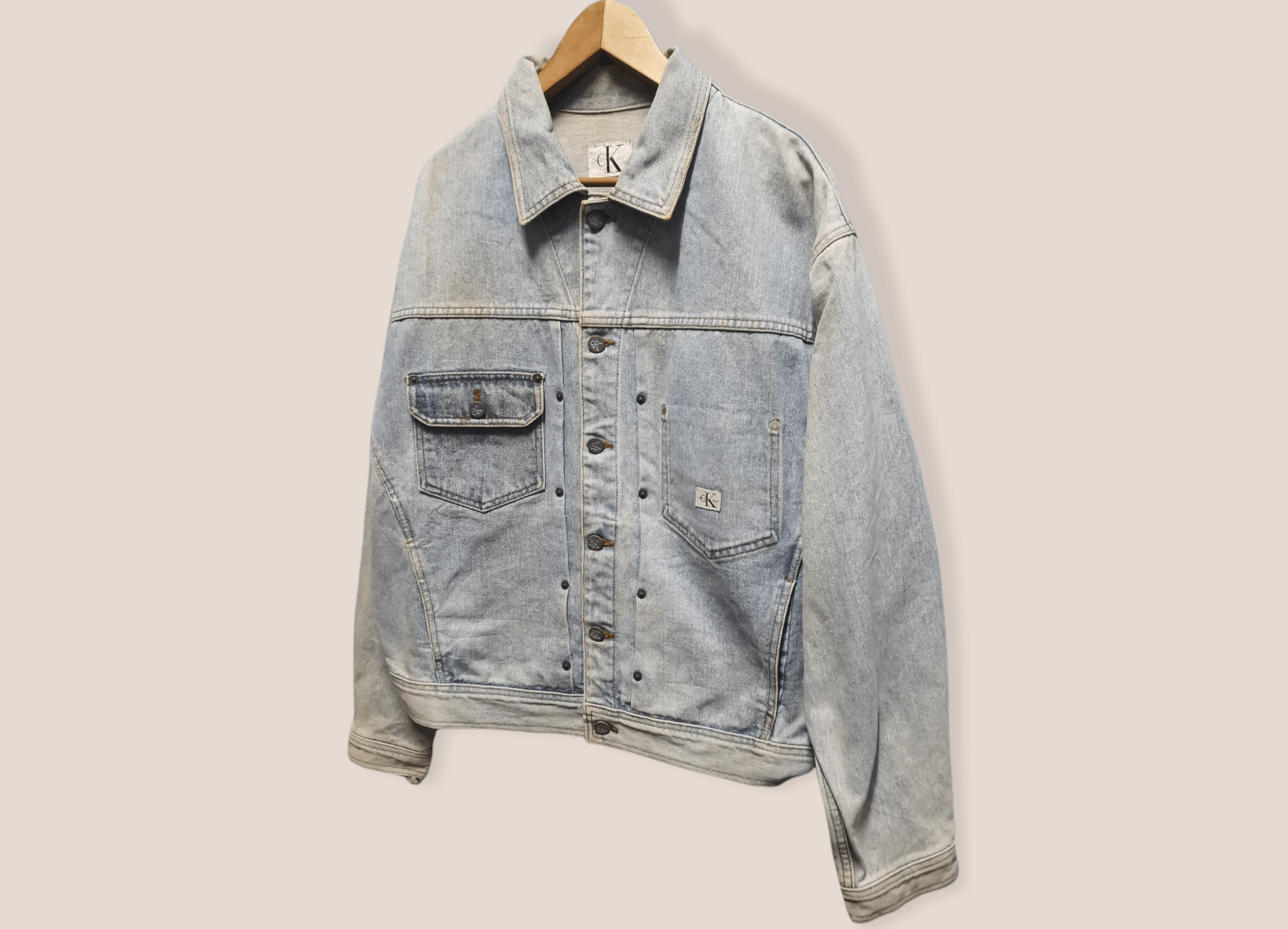 Calvin Klein × Vintage 🔥CHRISTMAS STEALS 🔥Vintage Calvin Klein Jacket Size US XL / EU 56 / 4 - 2 Thumbnail