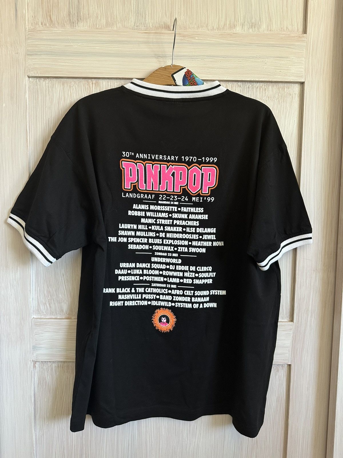 Pinkpop 1999 festival tee jersey XL