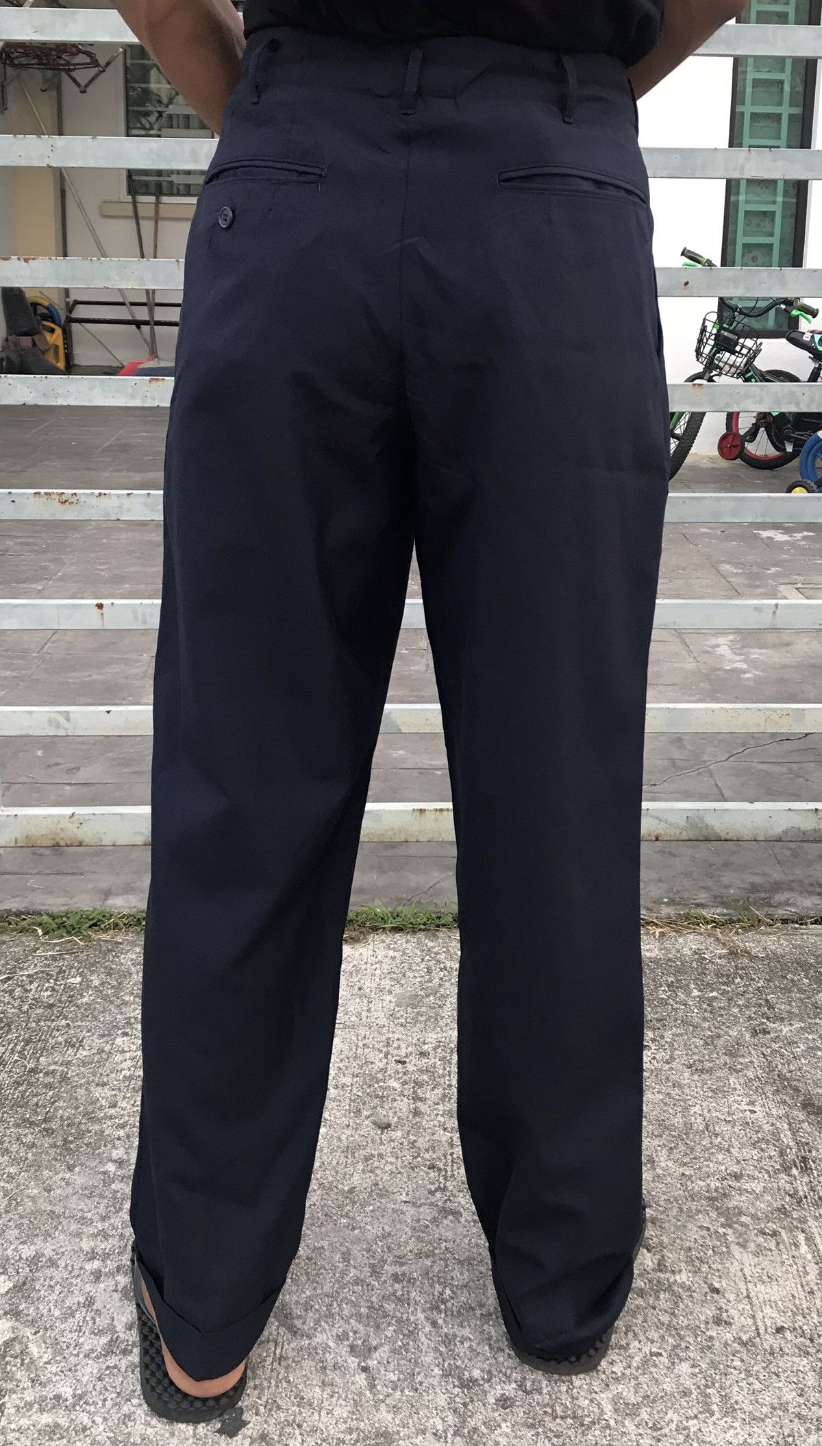 Y's for Men × Yohji Yamamoto Yohji Yamamoto Central Japan Railway Company Pants Size US 28 / EU 44 - 14 Thumbnail