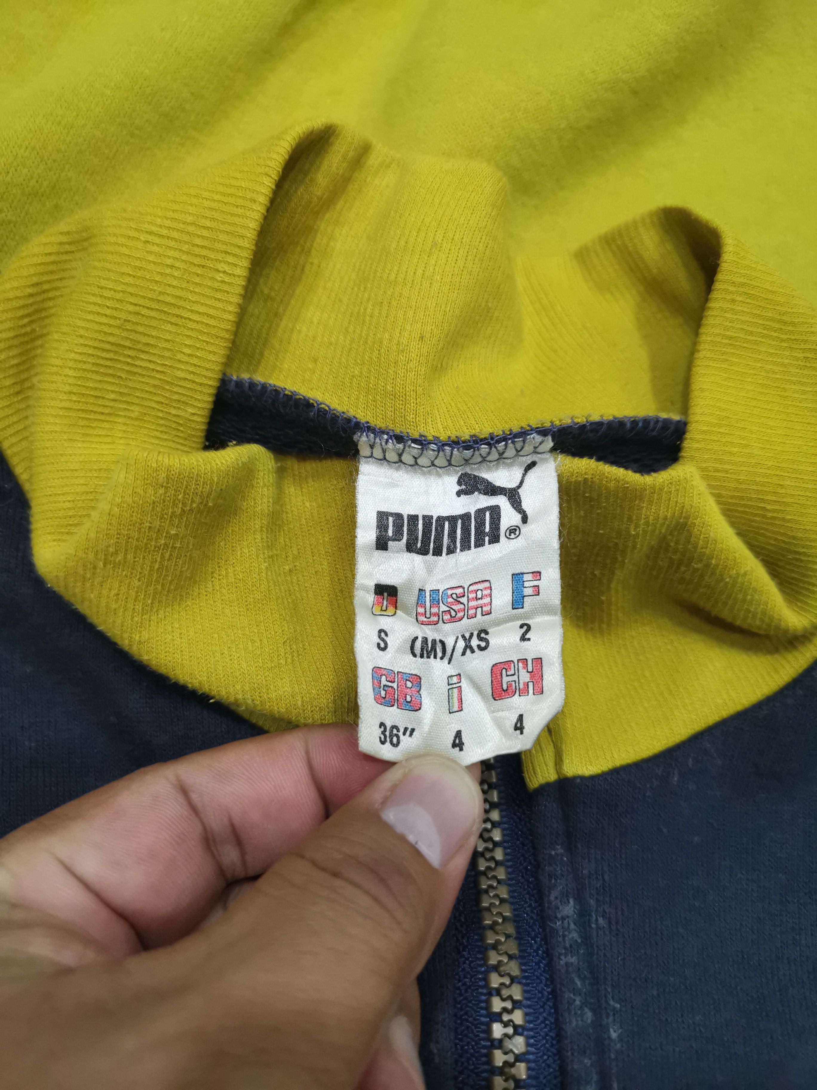 Puma × Vintage Vintage Sweatshirt Puma Sports Half Zipper Size US M / EU 48-50 / 2 - 5 Thumbnail