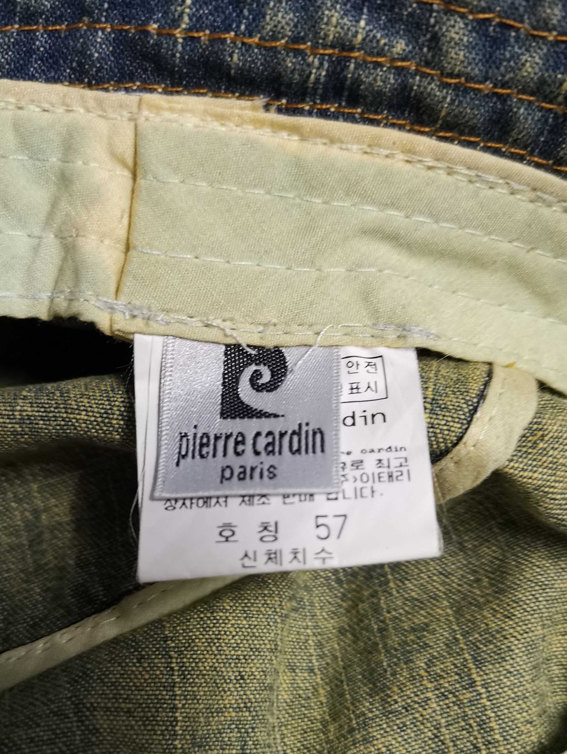 Pierre Cardin × Vintage 🔥BEST PRICE 🔥Vintage Denim Bucket Hat Piere Cardin Size ONE SIZE - 7 Thumbnail