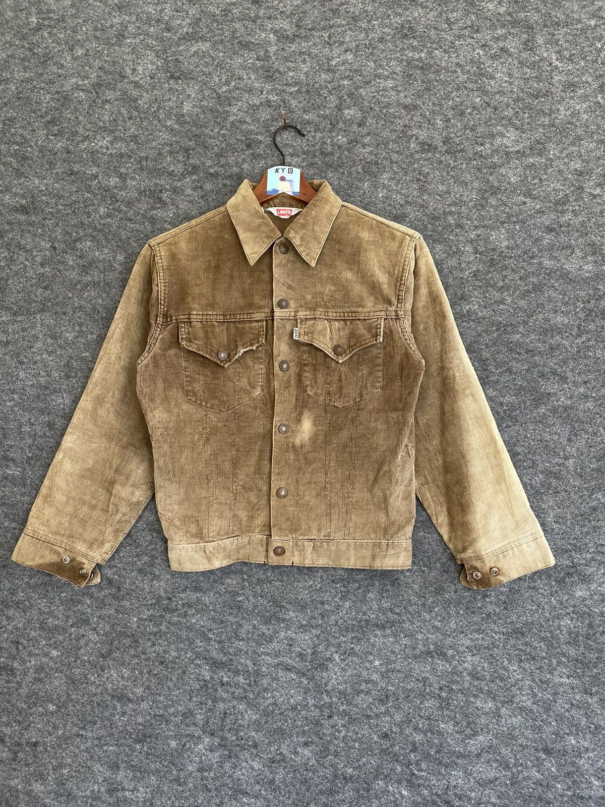 Levi's × Vintage VINTAGE LEVIS CORDUROY JACKET Size US S / EU 44-46 / 1 - 1 Thumbnail