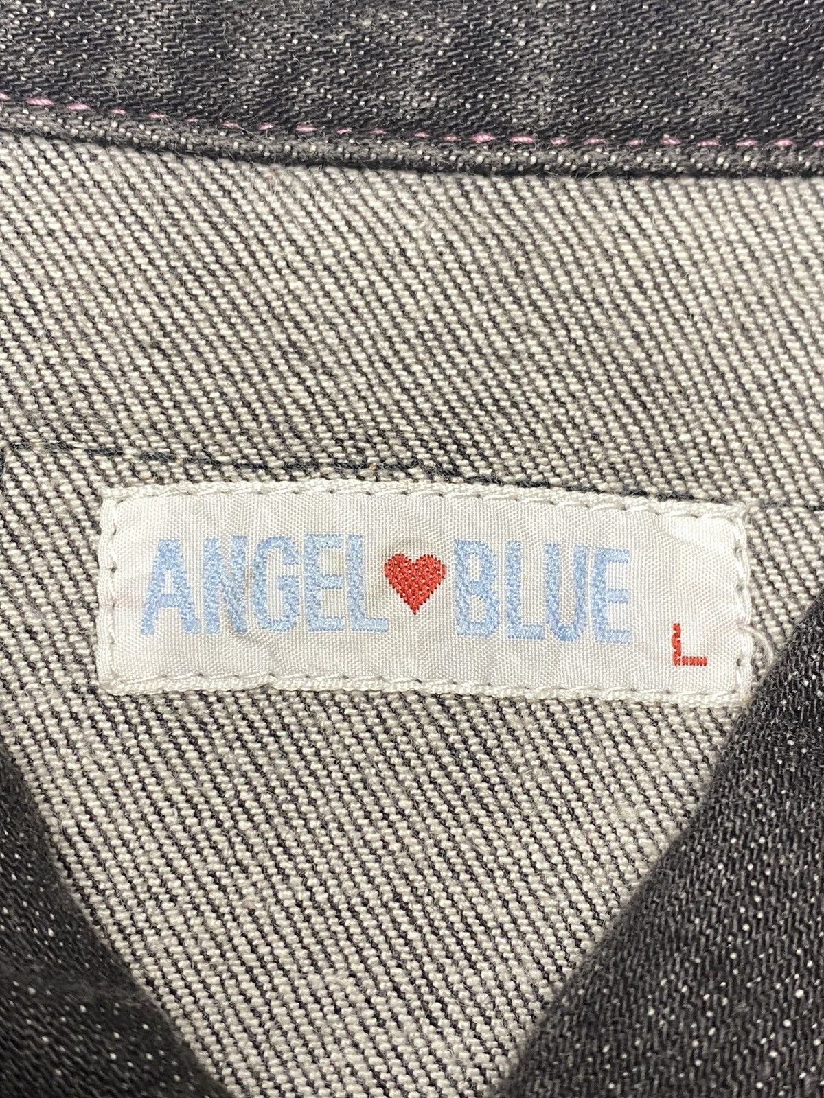 Angel Blue 1990s Angel Blue - Mini Patch Denim Jacket Size US M / EU 48-50 / 2 - 12 Thumbnail