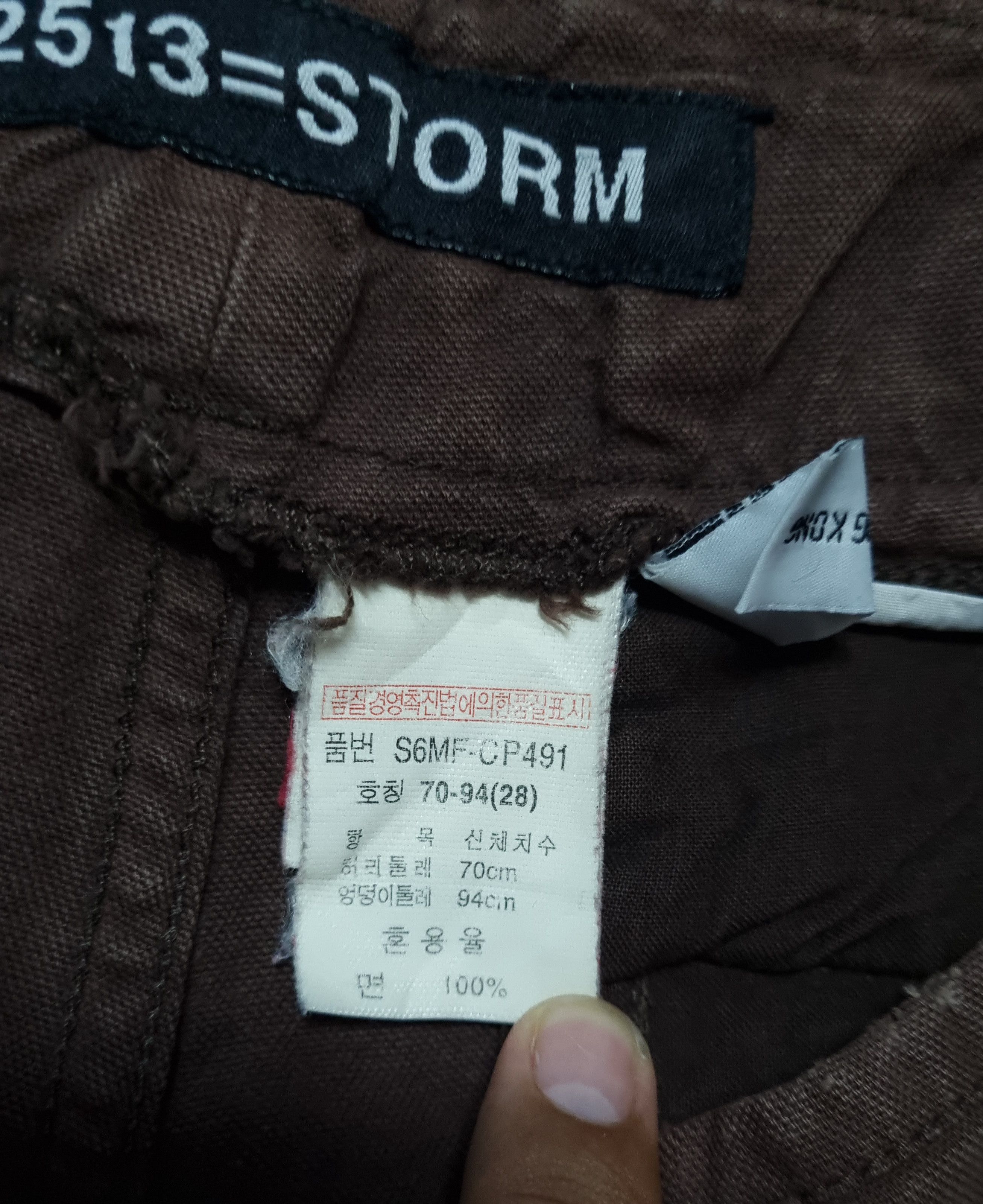 Japanese Brand × Vintage 🔥CARGOS STEALS🔥Vintage 292513=Storm Bush Pants Size US 32 / EU 48 - 13 Thumbnail