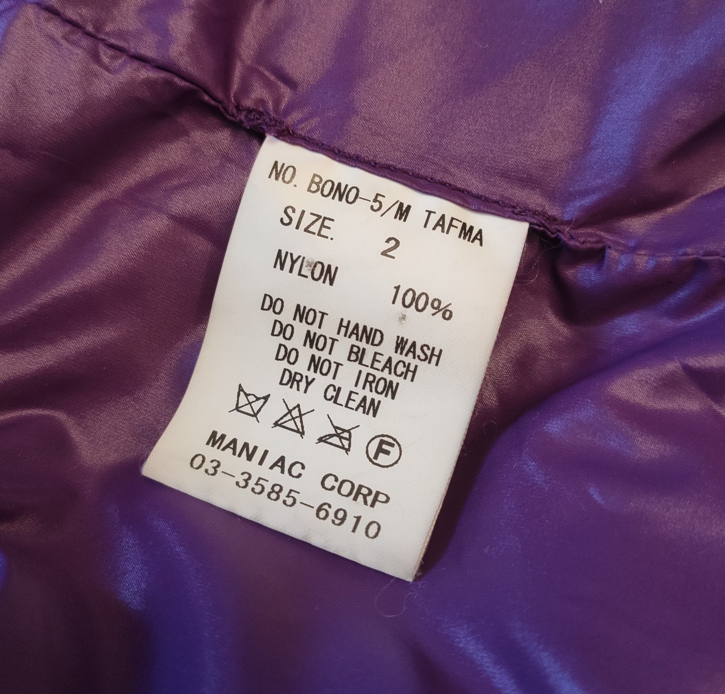 If Six Was Nine GRAIL! Bono-5 puffer.Like Rick Owens or Devoa jackets Size US M / EU 48-50 / 2 - 6 Thumbnail
