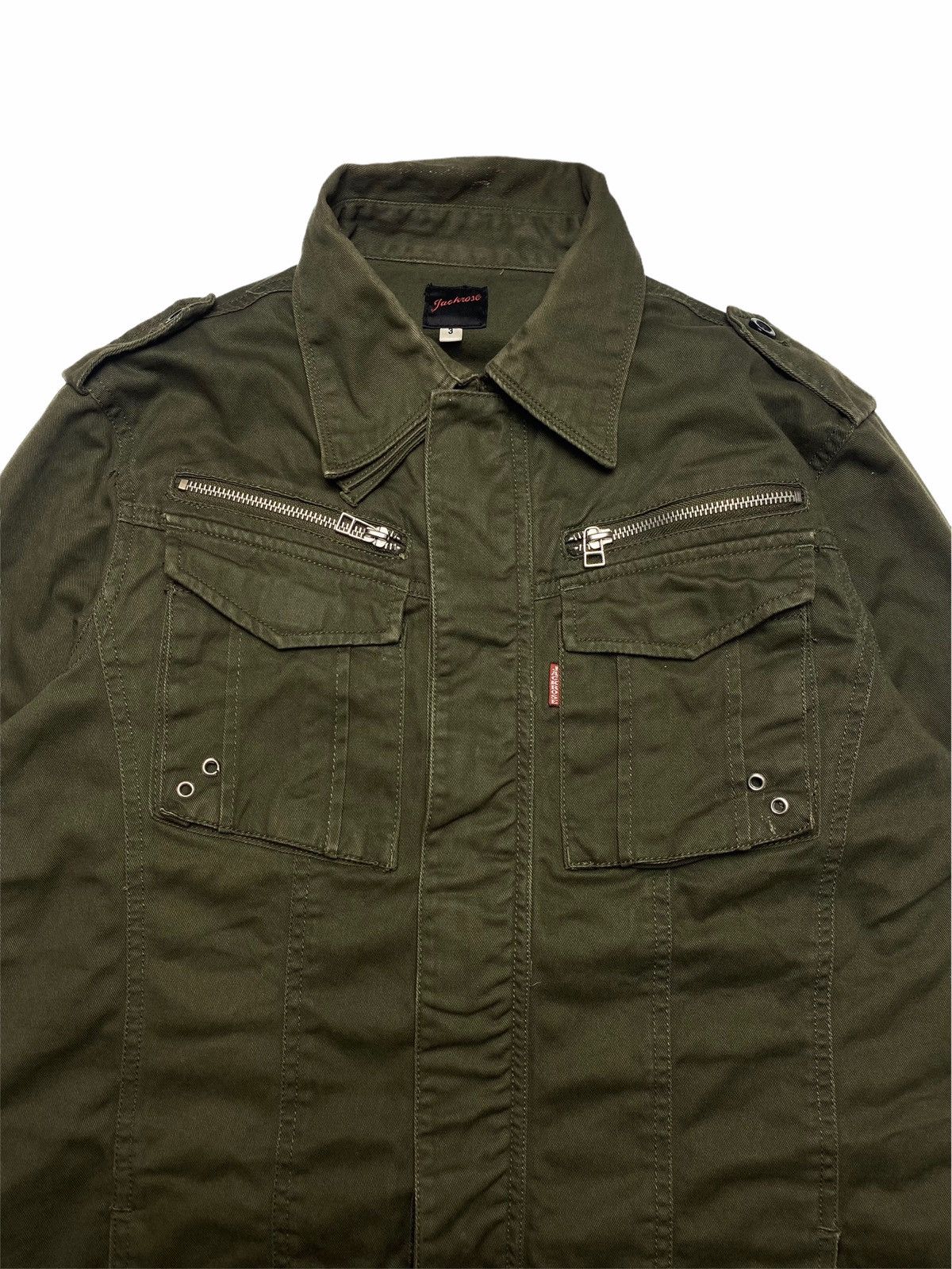 Japanese Brand 2000s Jackrose - Zip Work Jacket Size US M / EU 48-50 / 2 - 5 Thumbnail