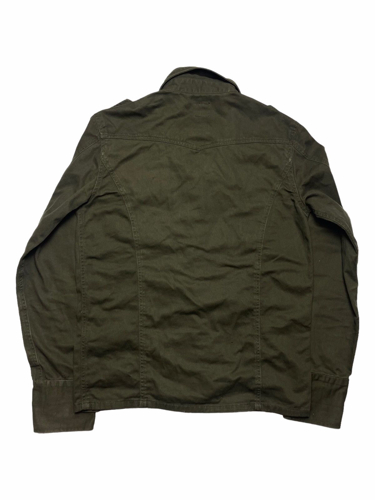 Japanese Brand 2000s Jackrose - Zip Work Jacket Size US M / EU 48-50 / 2 - 2 Thumbnail