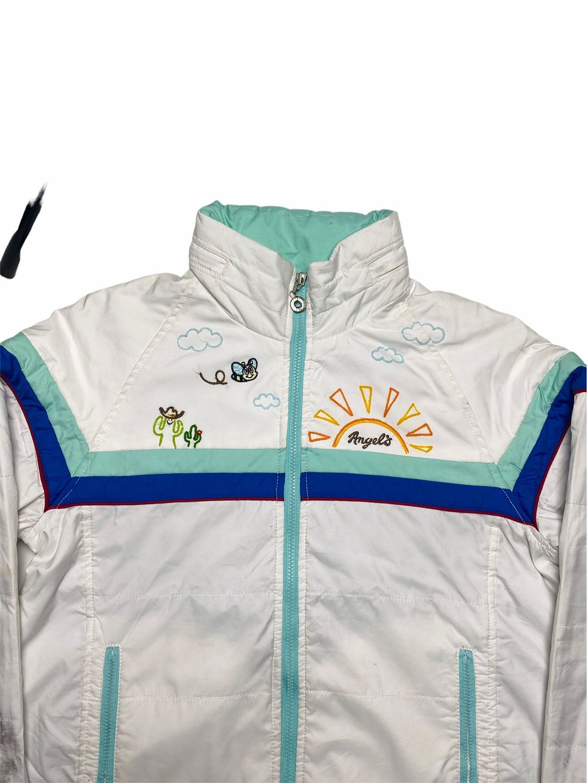 Angel Blue 1990s Angel Blue - Astro Bike Jacket Size US M / EU 48-50 / 2 - 5 Thumbnail
