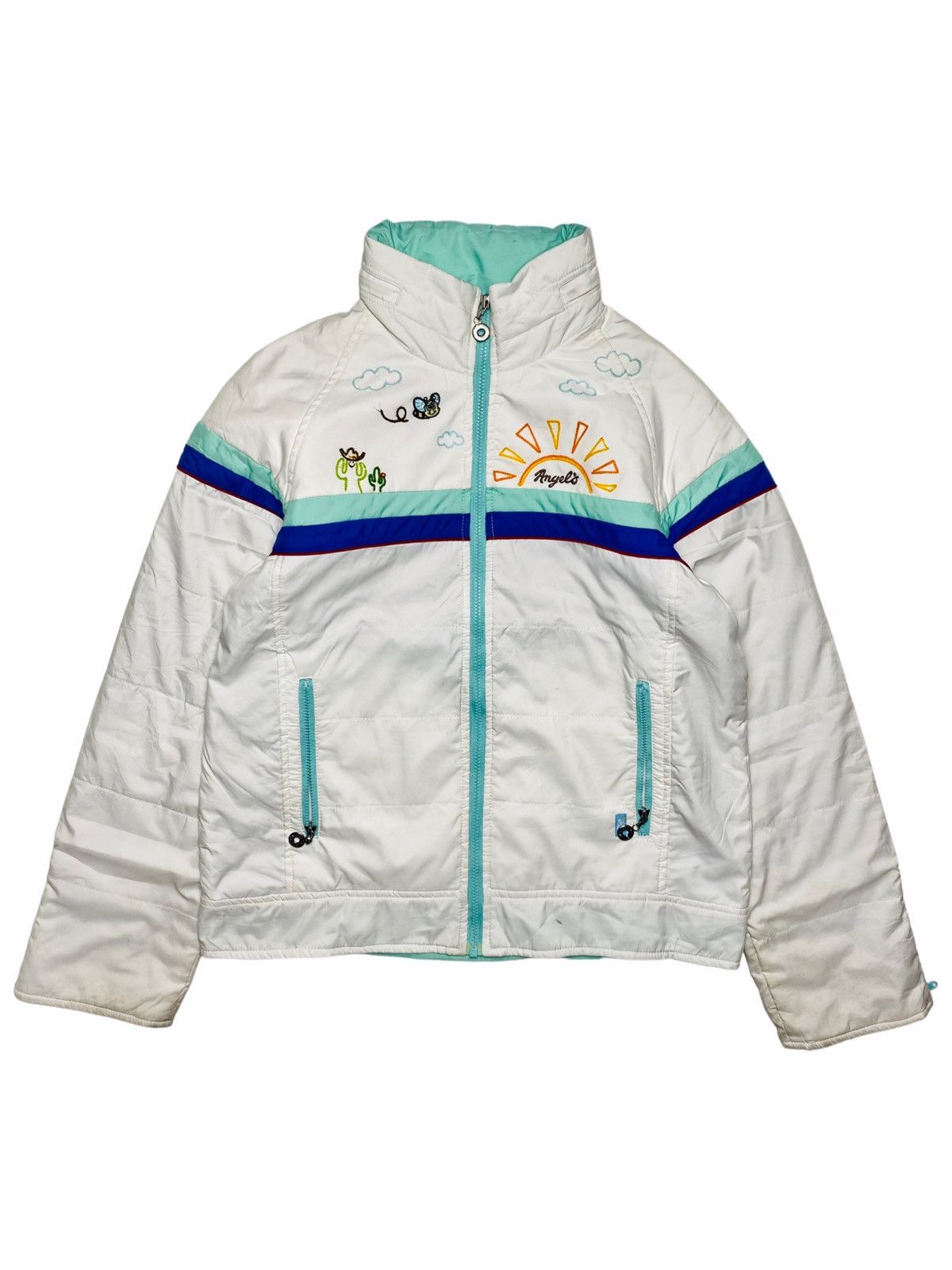 Angel Blue 1990s Angel Blue - Astro Bike Jacket Size US M / EU 48-50 / 2 - 1 Thumbnail