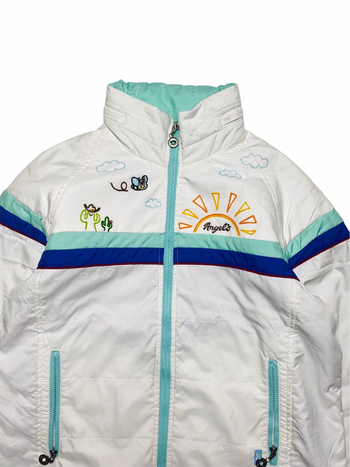 Angel Blue 1990s Angel Blue - Astro Bike Jacket Size US M / EU 48-50 / 2 - 7 Thumbnail