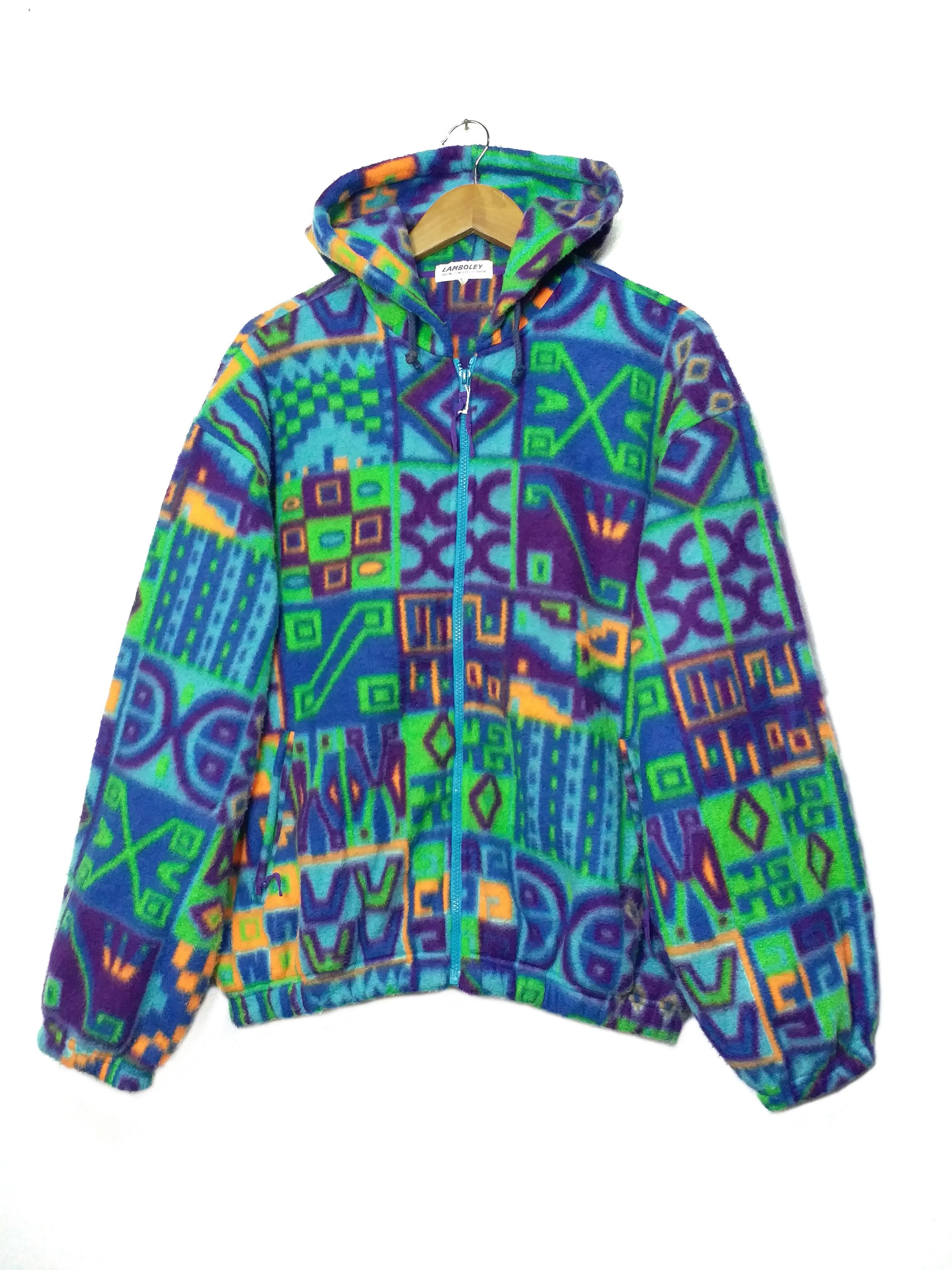 Japanese Brand ✅BINDING OFFER❌ Neon Striking Hybrid Fleece SUNSURF Size US L / EU 52-54 / 3 - 1 Thumbnail